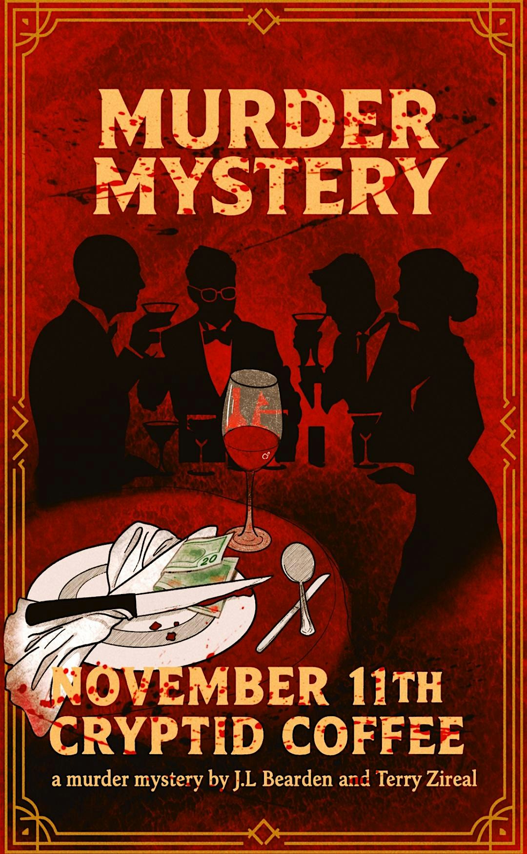 Cryptid Coffee + Potluck Murder Mystery Tour at Cryptid Coffee – Pelzer, SC