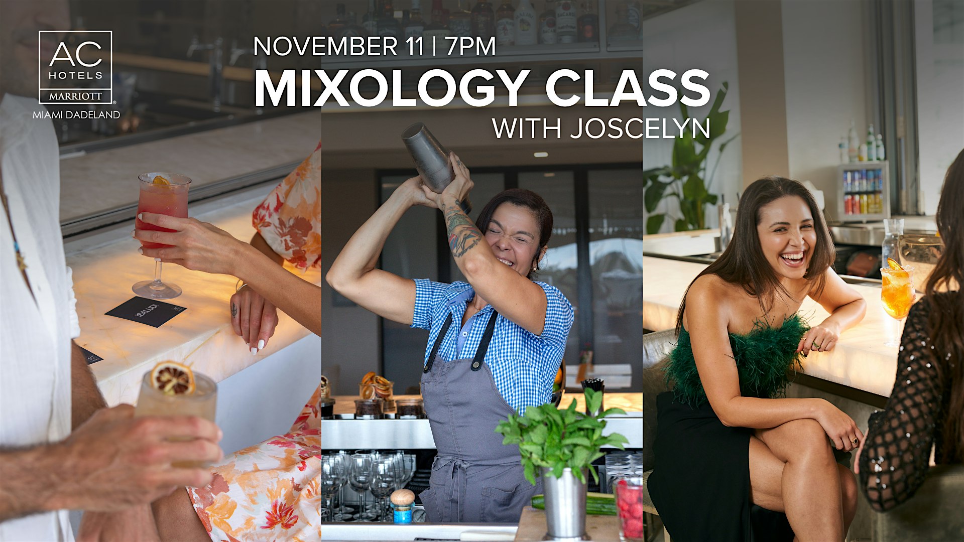AC Lounge November Mixology Class: Fall Spiced Sangria Edition at AC Hotel Miami Dadeland – Miami, FL