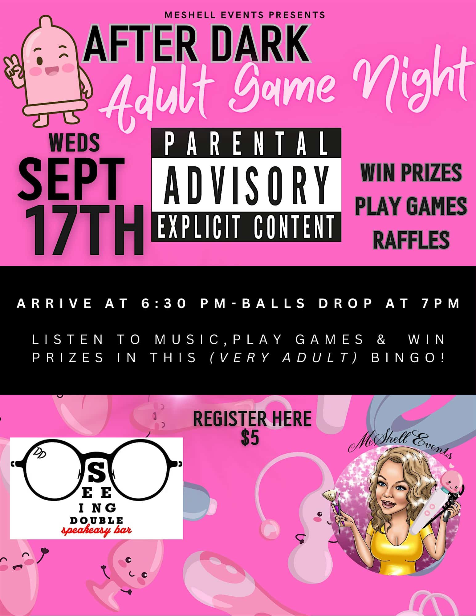 ADULT Boozy Game Night at Seeing Double at Seeing Double Speakeasy Bar – North Olmsted, OH