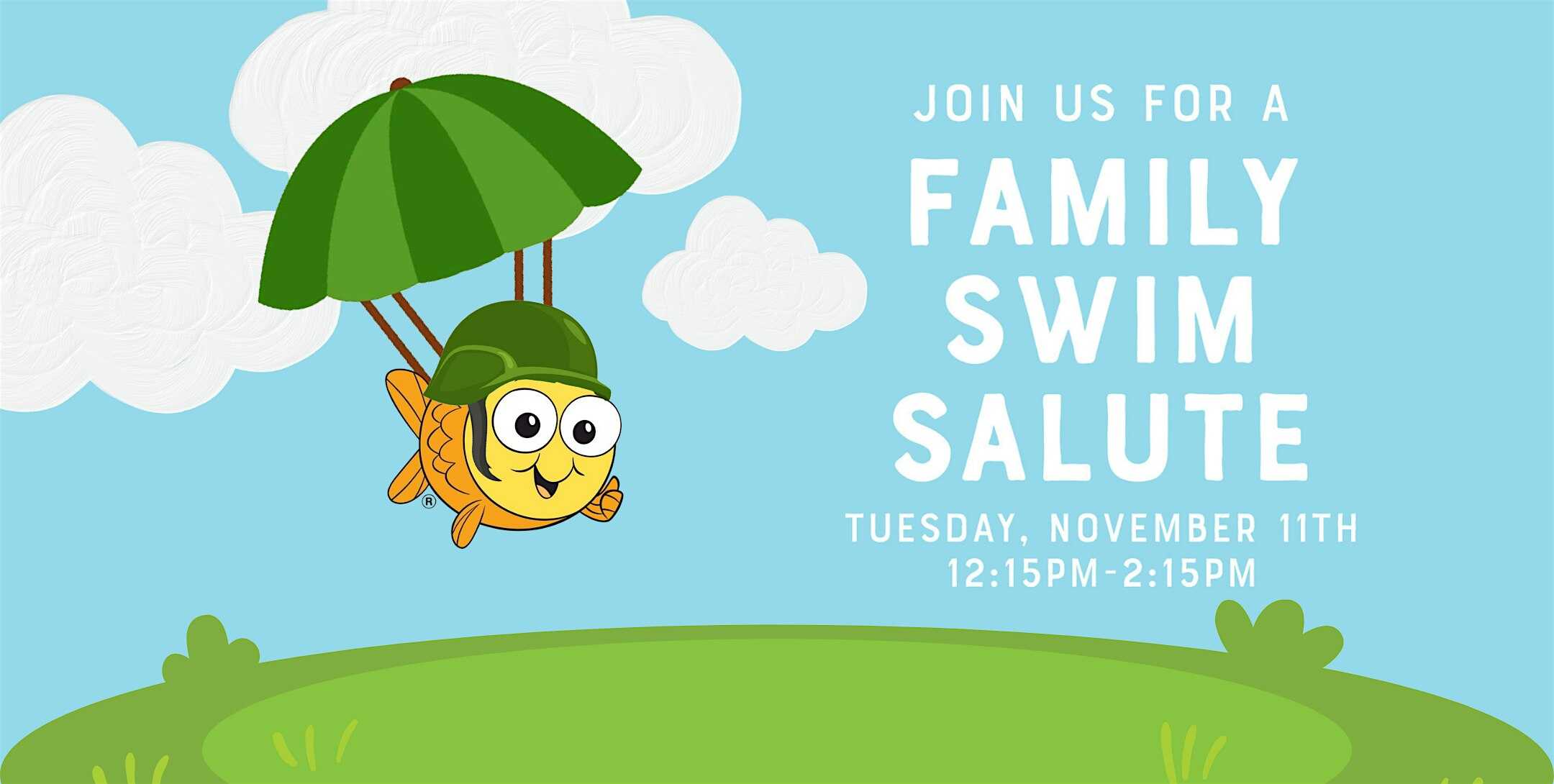 Family Swim Salute – Veterans Day Open Swim at Goldfish Swim School – Madison – Madison, AL