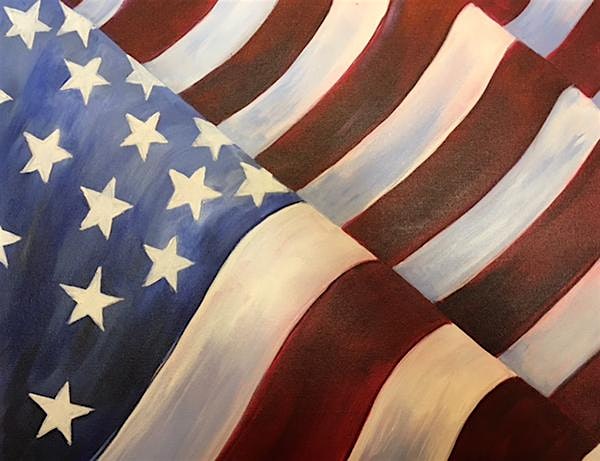 Grand Ol Flag – Tipsy Brush Painting Party! at Tipsy Brush – Kila, MT