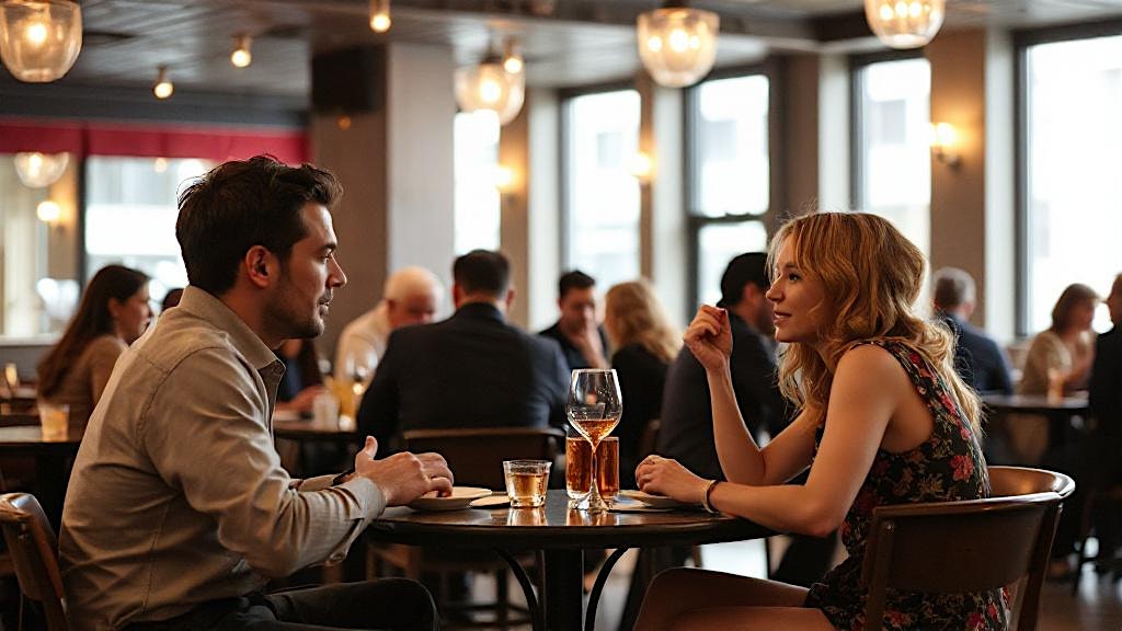 Flirt & Fizz: Singles Speed Dating Adventure! at 6615 Riverdale Rd – Riverdale, MD