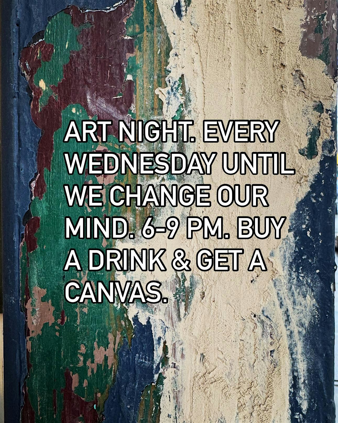Art Night at PLANTED CAFE – Brooklyn, NY