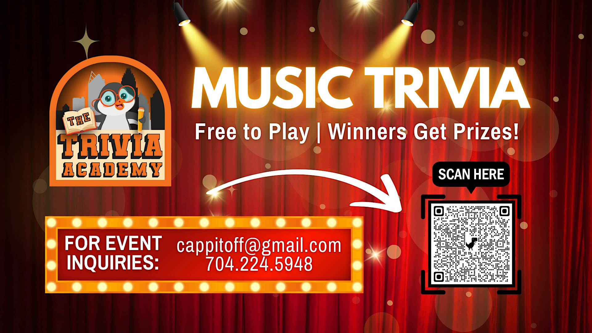 The Trivia Academy: Wednesday Music Trivia at The 500 Club at The 500 Club – Statesville, NC