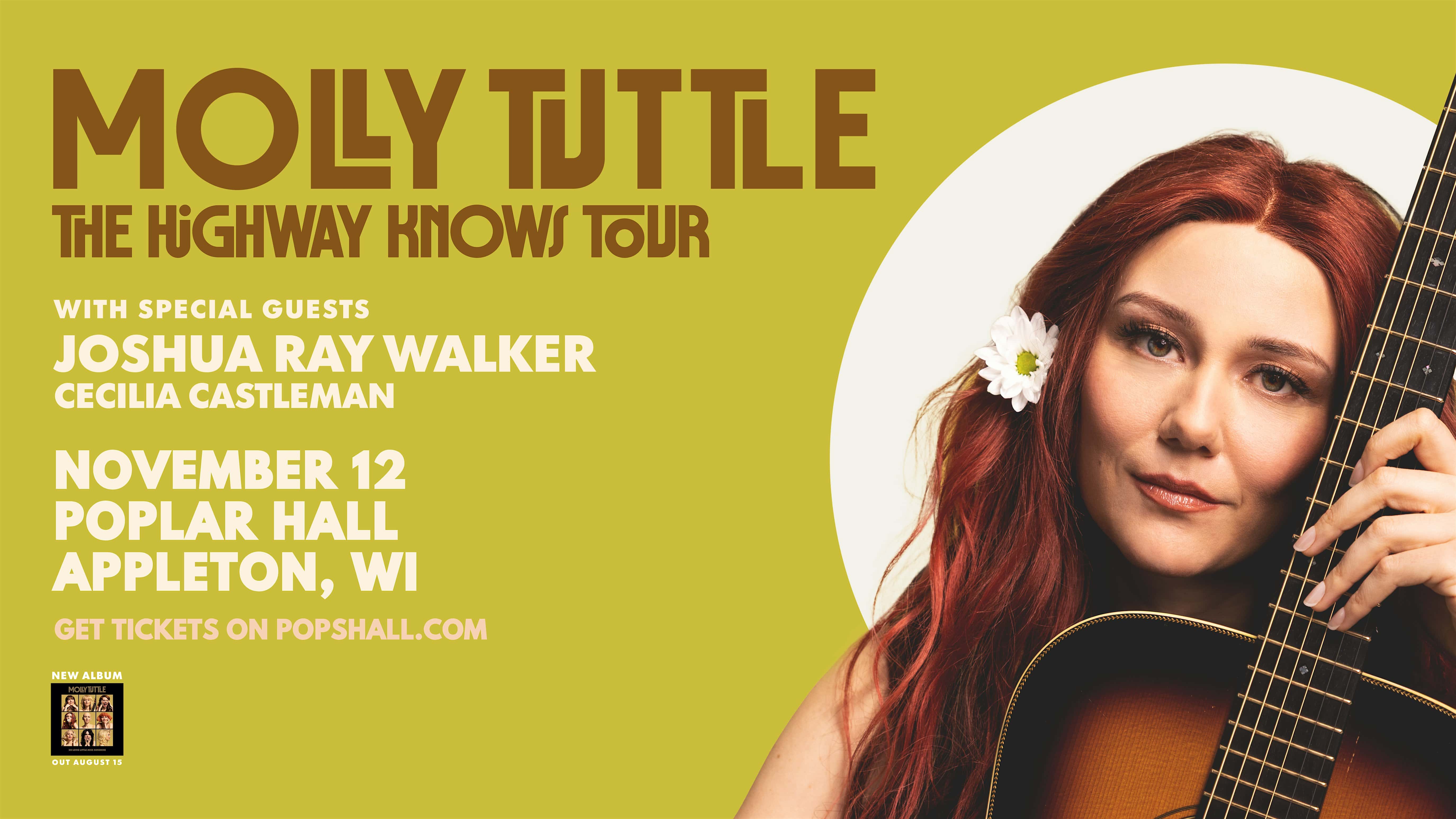 Molly Tuttle – The Highway Knows Tour at Poplar Hall – Appleton, WI