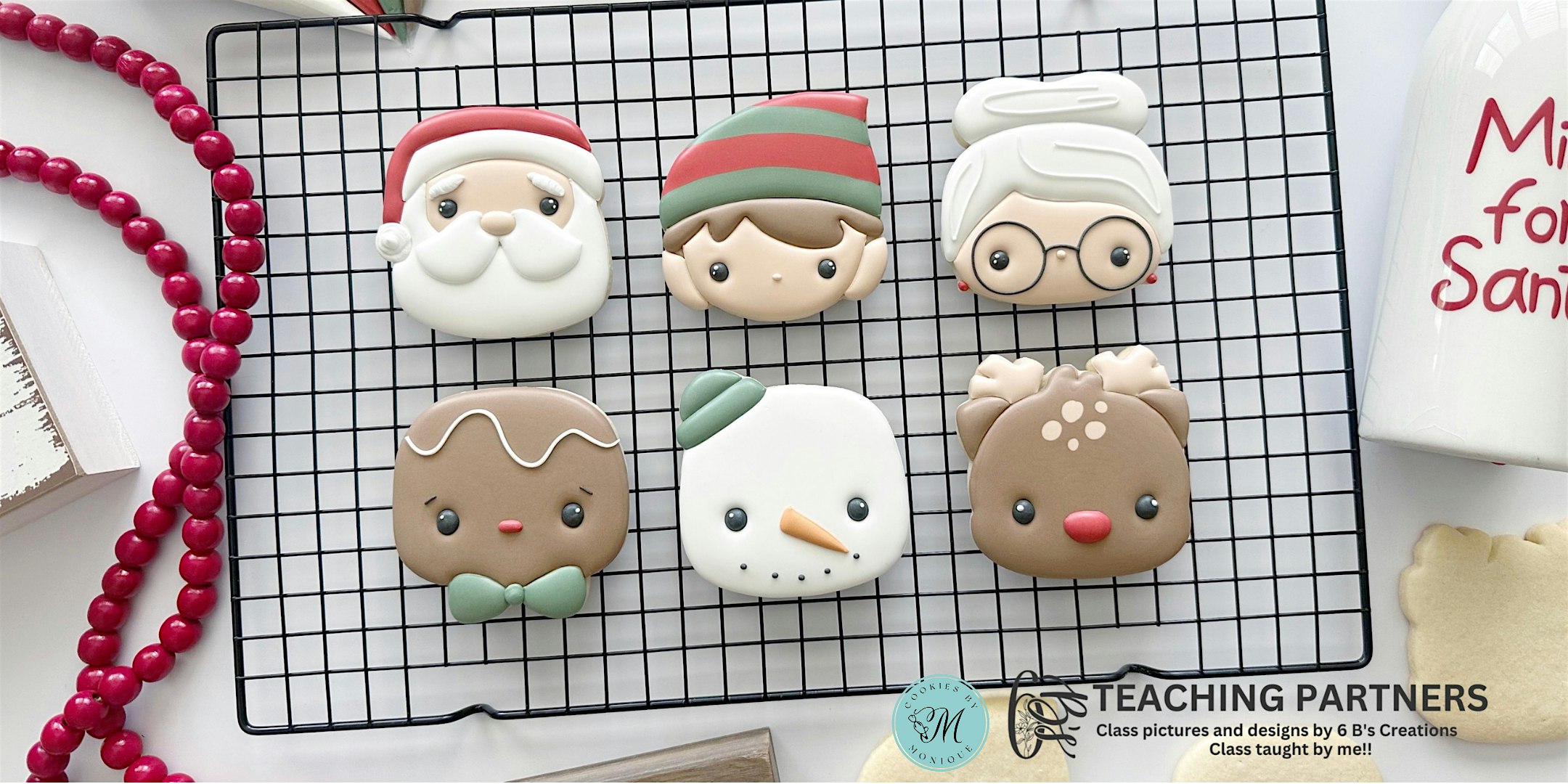 6:30PM Santa & Crew Cookie decorating Class at 420 Nexton Square Dr – Summerville, SC