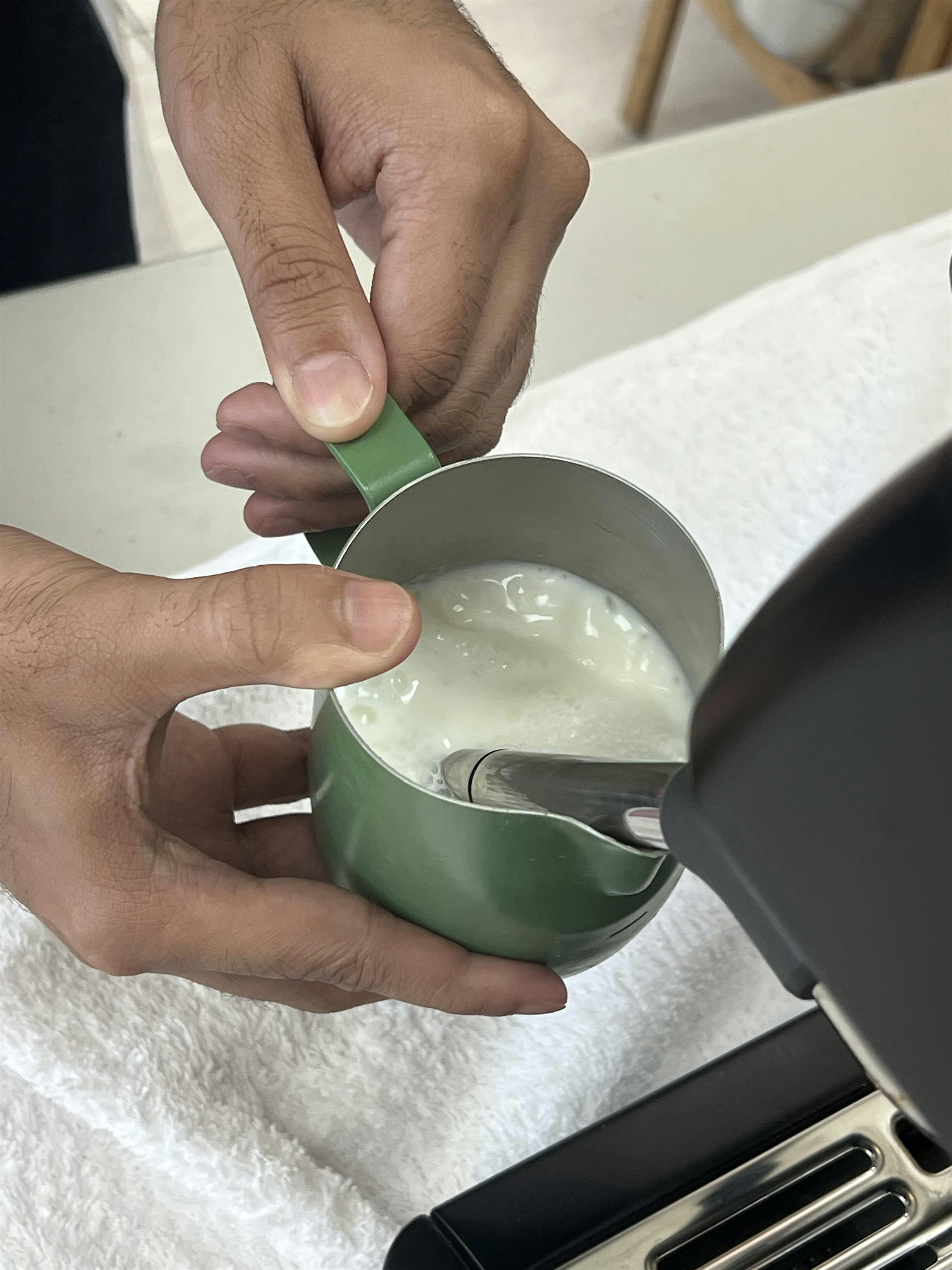 Group Milk Steaming & Latte Art Class at Jiaren Cafe – Santa Clara, CA