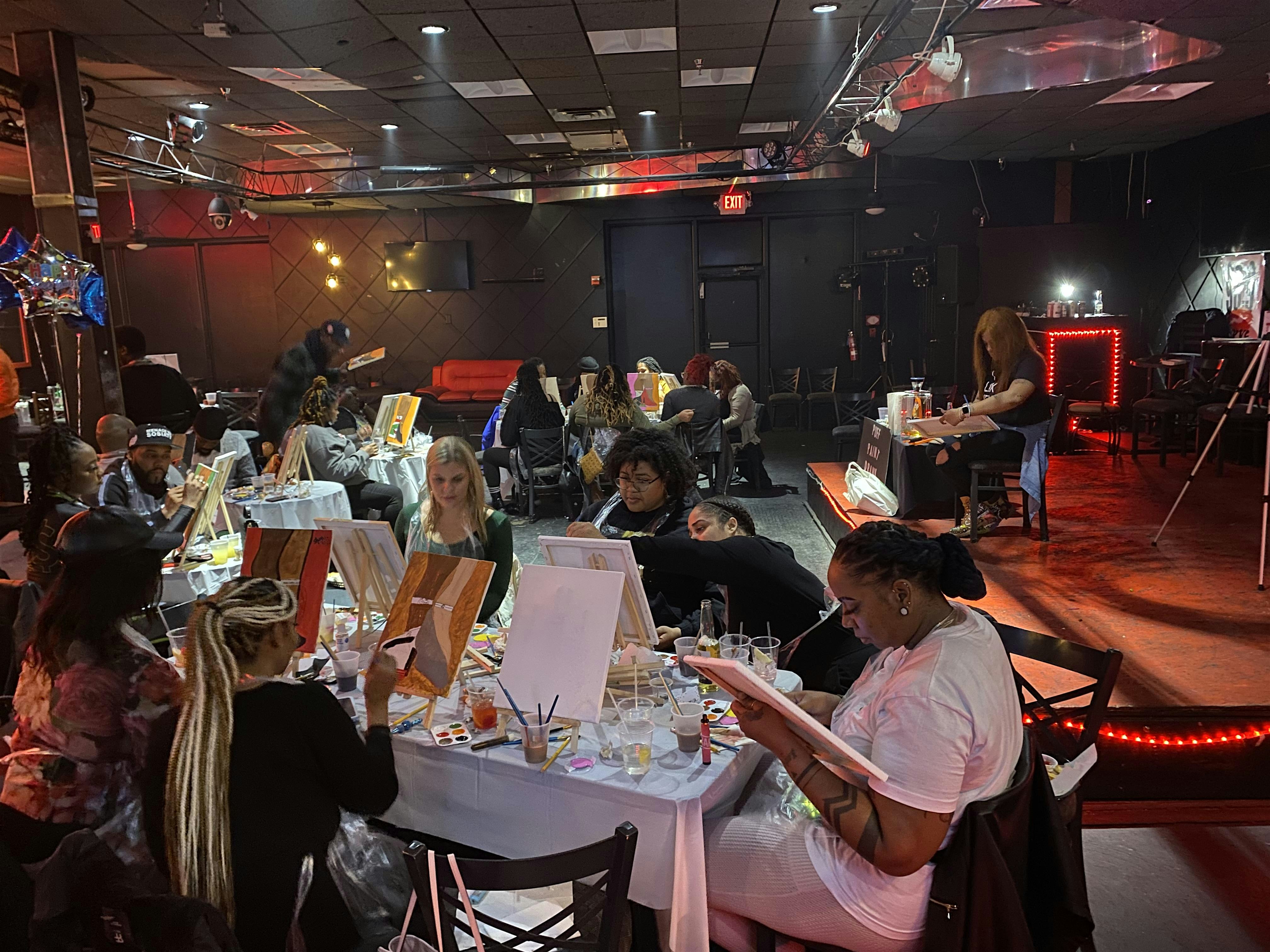 Paint and Sip + at 4809 Georgia Ave NW – Washington, DC