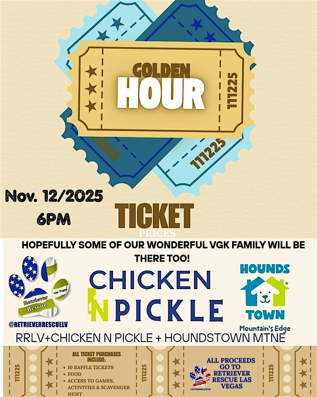 Golden Hour at Chicken N Pickle at Chicken N Pickle – Henderson – Henderson, NV