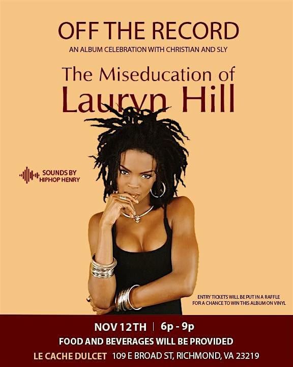 Off The Record at Le Cache Dulcet – Richmond, VA