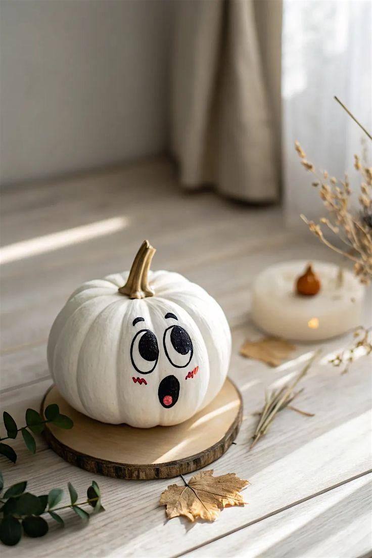 Spooky Fall Pumpkin Painting at 5420 W Belmont Ave – Chicago, IL