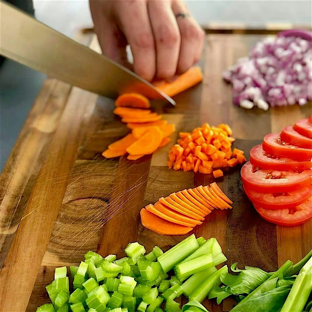 Slice Like a Pro: Essential Knife Skills Class for Adults at Saute Culinary Academy – Monrovia, CA