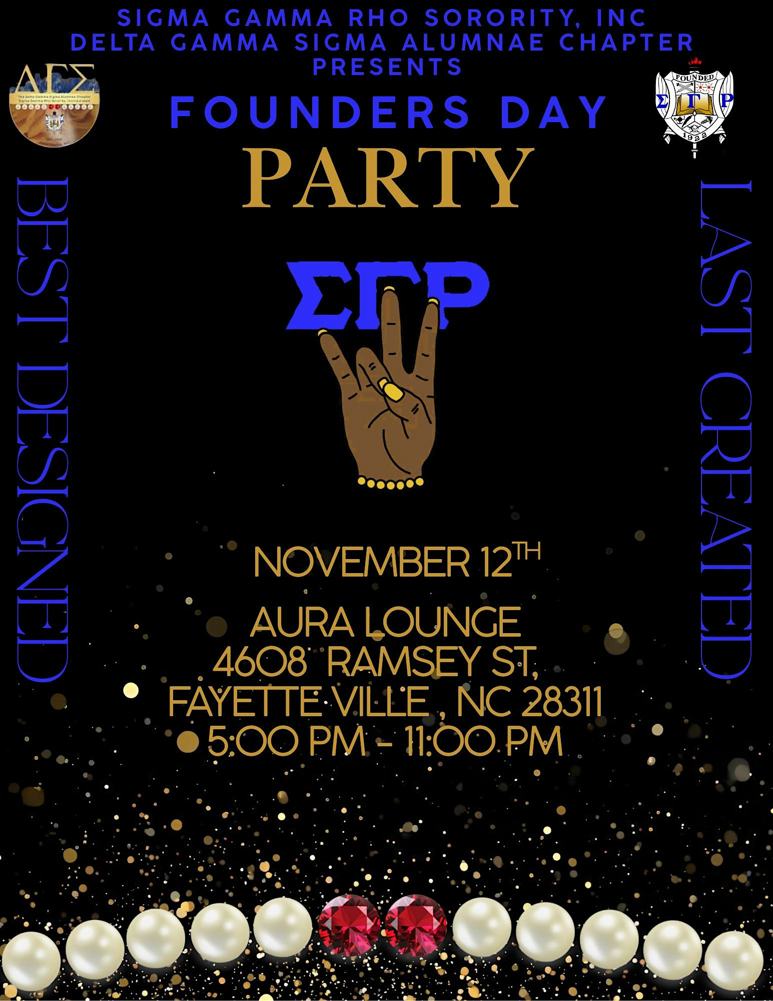 DGS Founders’ Day Party at 4608 Ramsey St – Fayetteville, NC