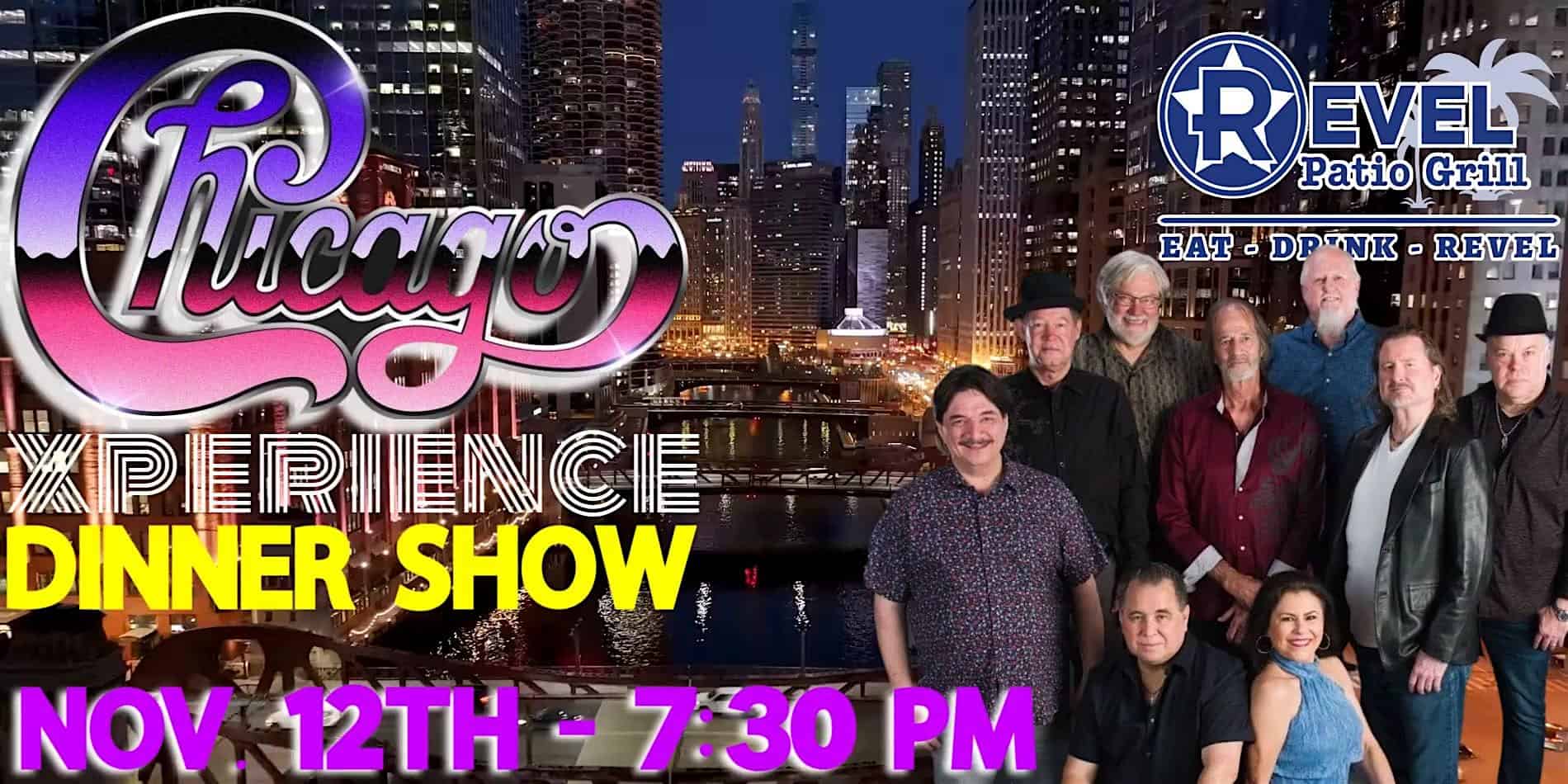 Dinner Show with The Chicago Xperience at The Revel! at The Revel – Frisco, TX
