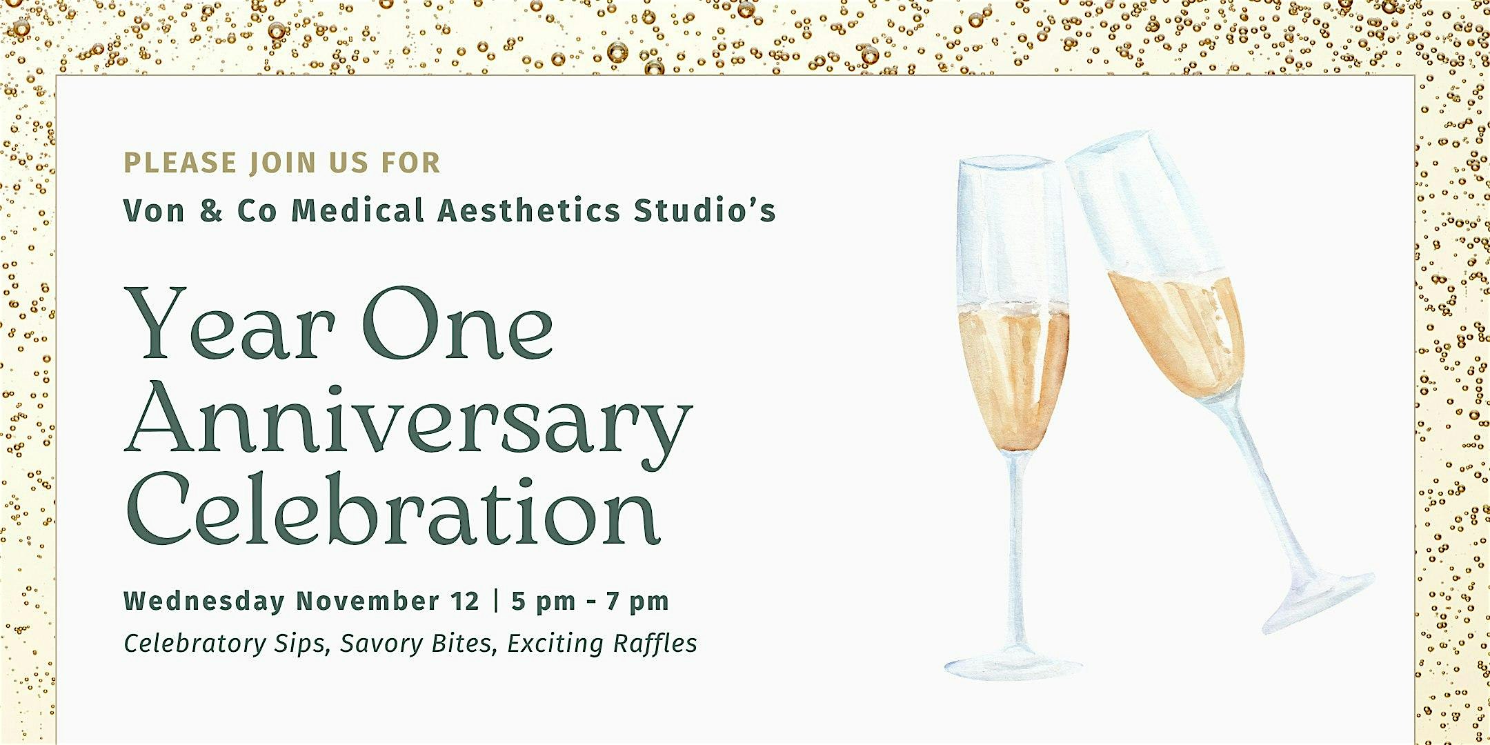Von & Co’s Year One Anniversary Celebration at Von & Co Medical Aesthetics Studio – Naples, FL