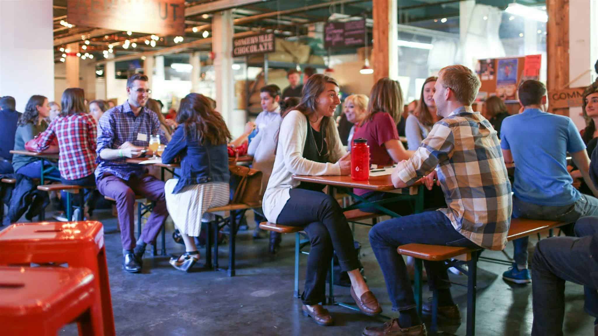 30s Skip the Small Talk at Trident Books at Trident Booksellers & Cafe – Boston, MA