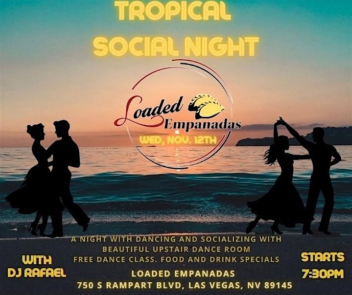 Latin night party at Loaded Empanadas – Las Vegas, NV