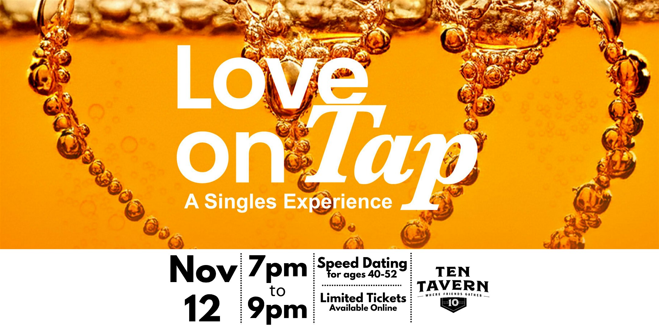 Speed Dating @ Ten Tavern at Ten Tavern – Clovis, CA