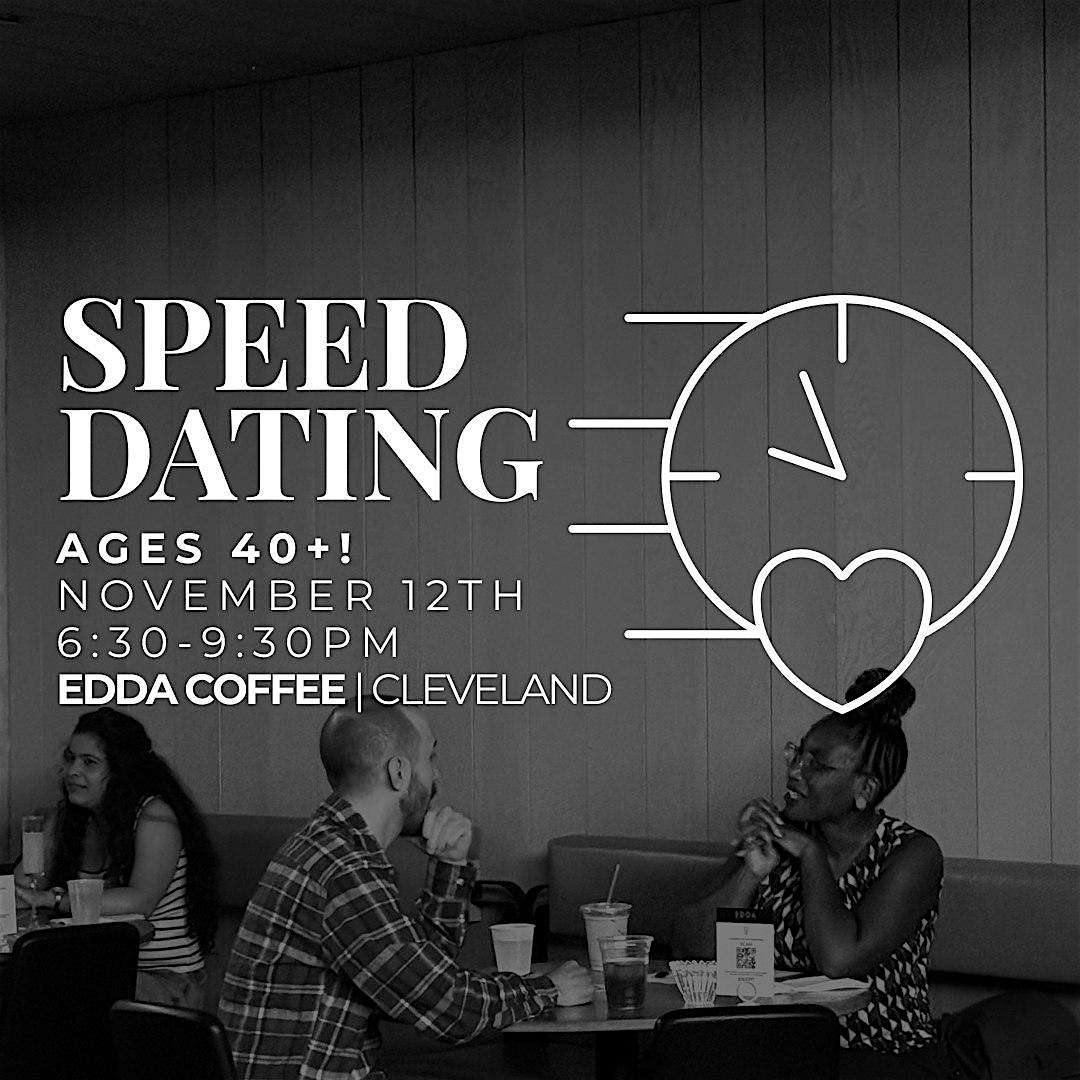 Social Hour: Speed Dating For Ages 40+! at Edda Coffee Roasters – Cleveland, OH
