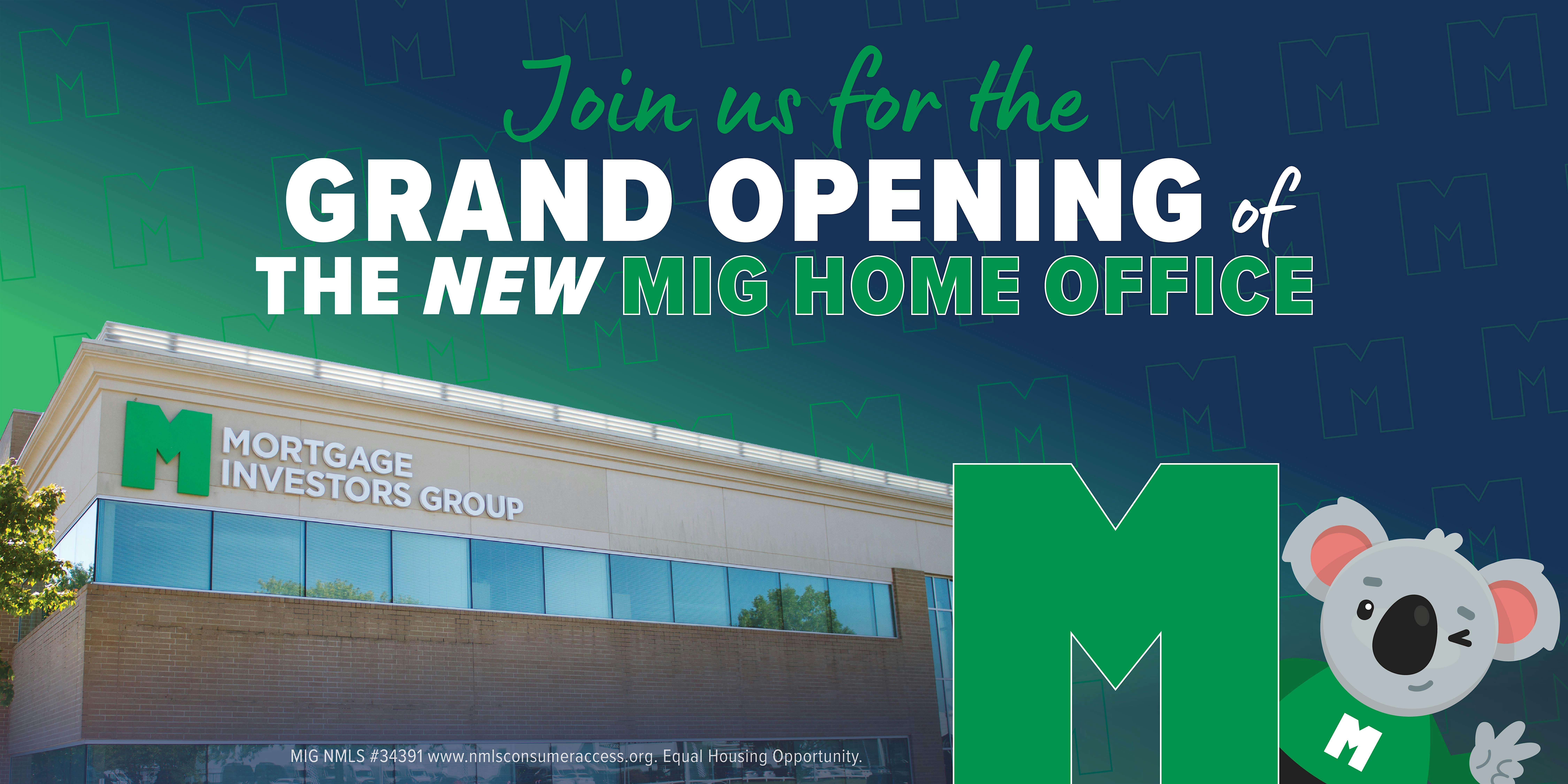 Grand Opening: NEW MIG Home Office at 10118 Parkside Dr – Knoxville, TN