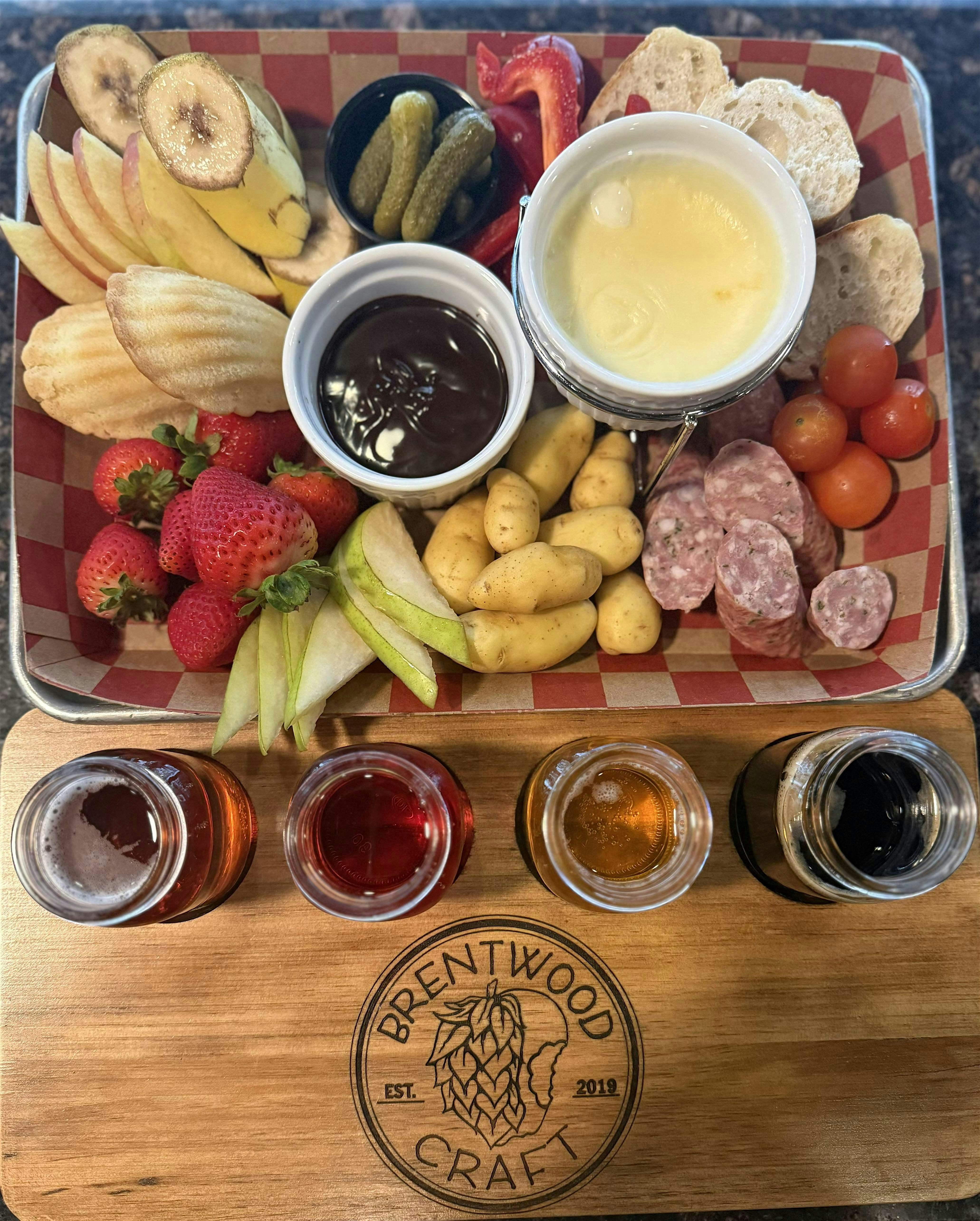 Fondue Feast for Two at Brentwood Craft Beer and Cider – Brentwood, CA