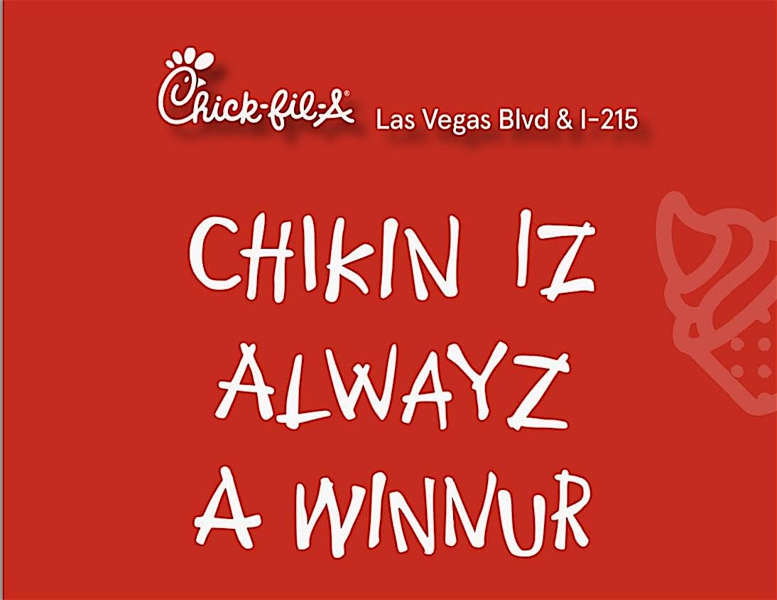 Bingo Night at Chick-fil-A at Chick-fil-A – Las Vegas, NV