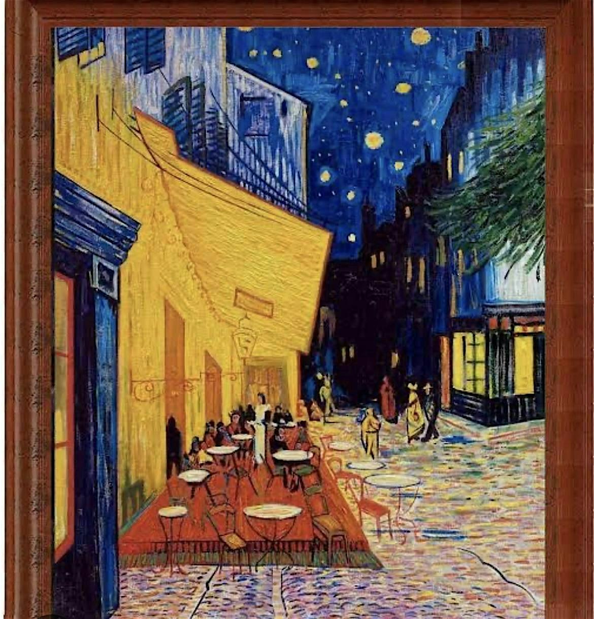 Starry Night at The Cafe Sip N Paint at Halidom Eatery – Atlanta, GA
