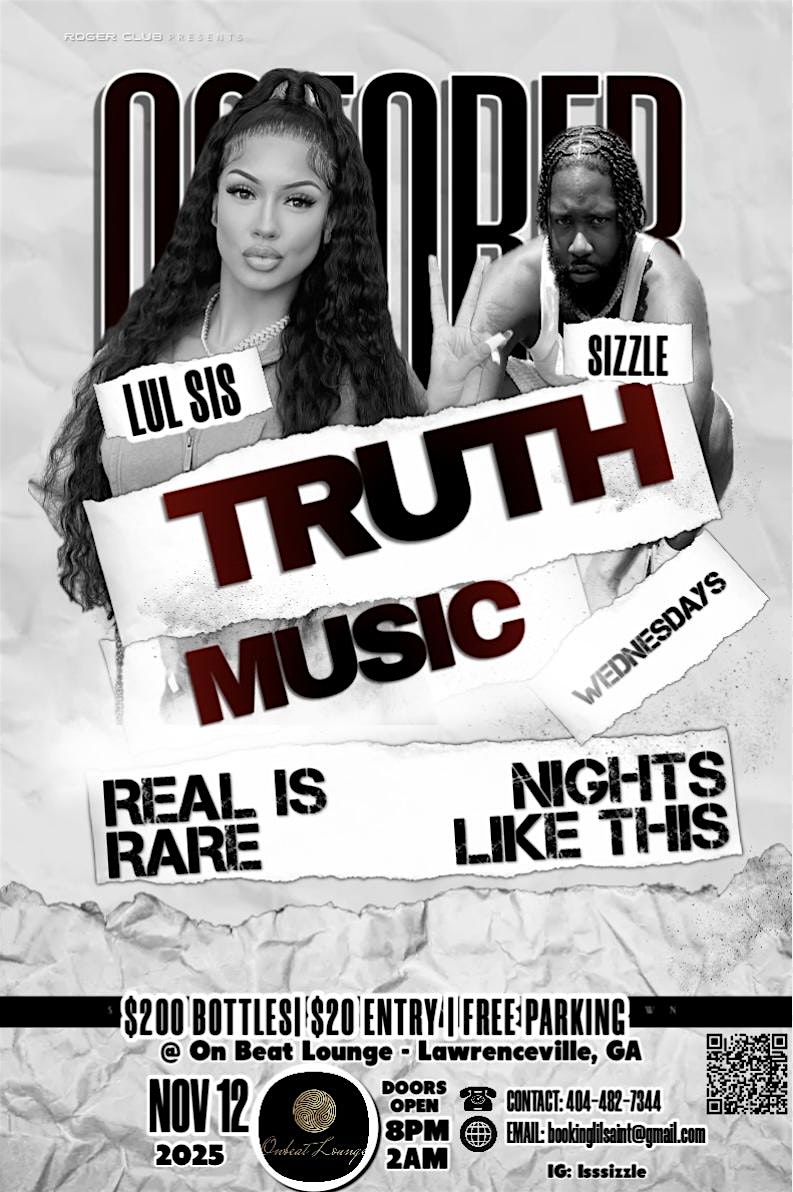 Truth Music Wednesdays at Onbeat Lounge – Lawrenceville, GA