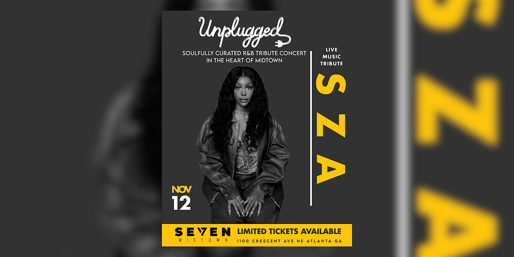 SZA LIVE MUSICAL TRIBUTE | @SEVENMIDTOWN at Seven Midtown – Atlanta, GA