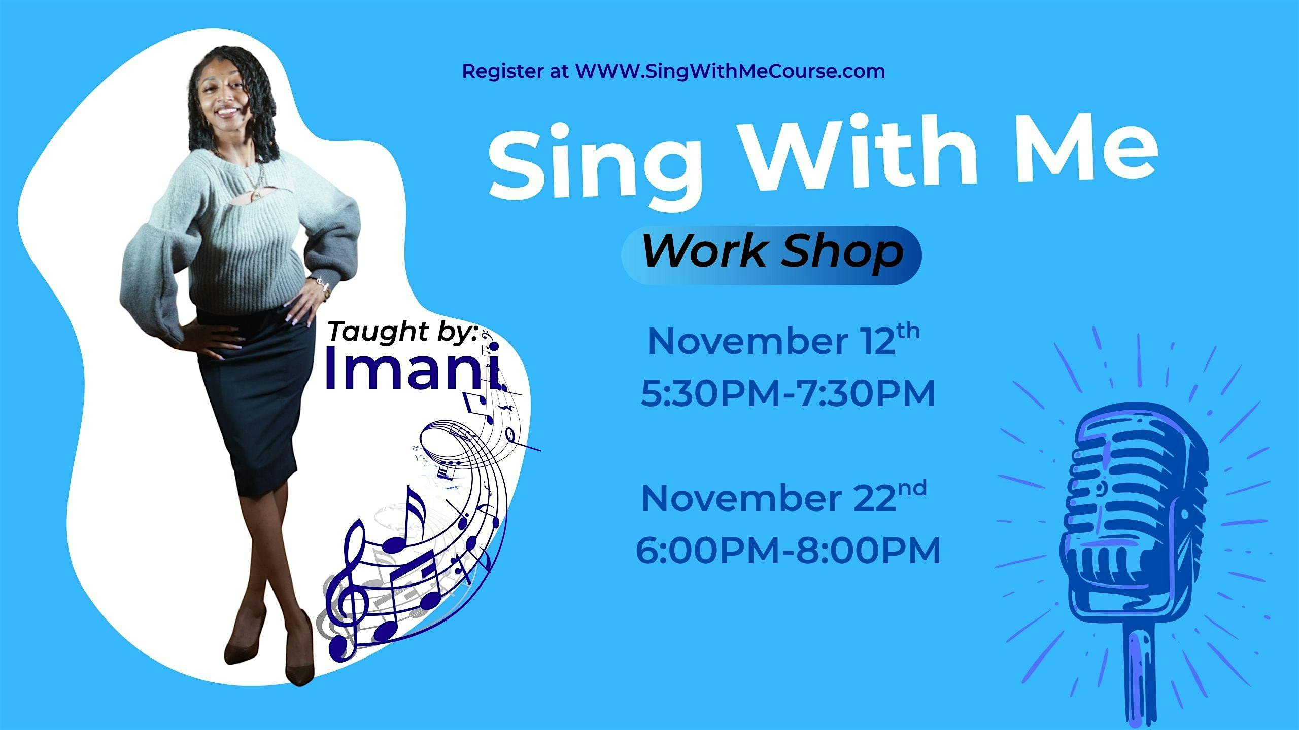 Sing With Me – Workshop at Fashion District Philadelphia – Philadelphia, PA