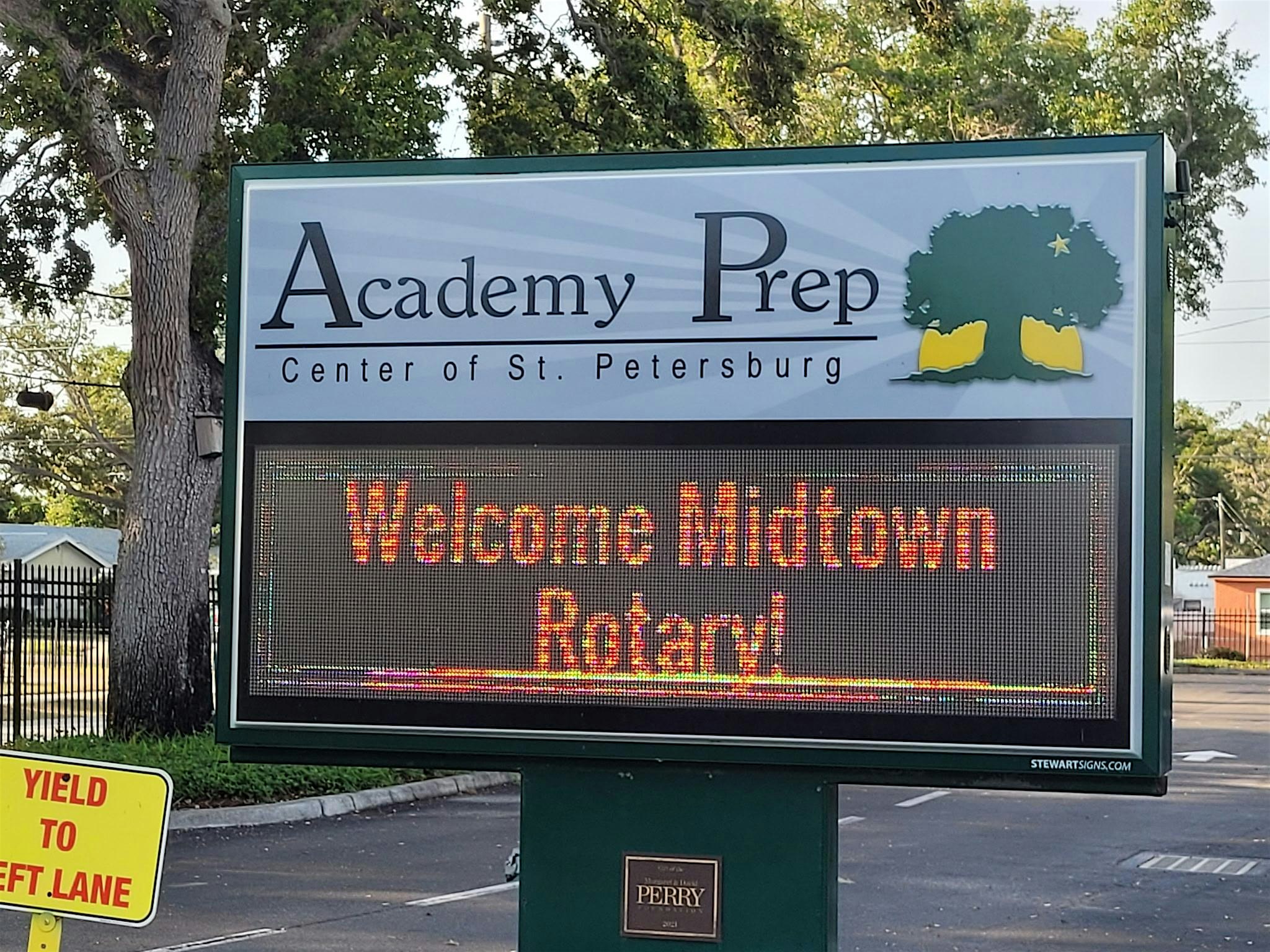 St. Pete Midtown Rotary Club Social #MidtownStrong at Academy Prep Center For Education – St. Petersburg, FL