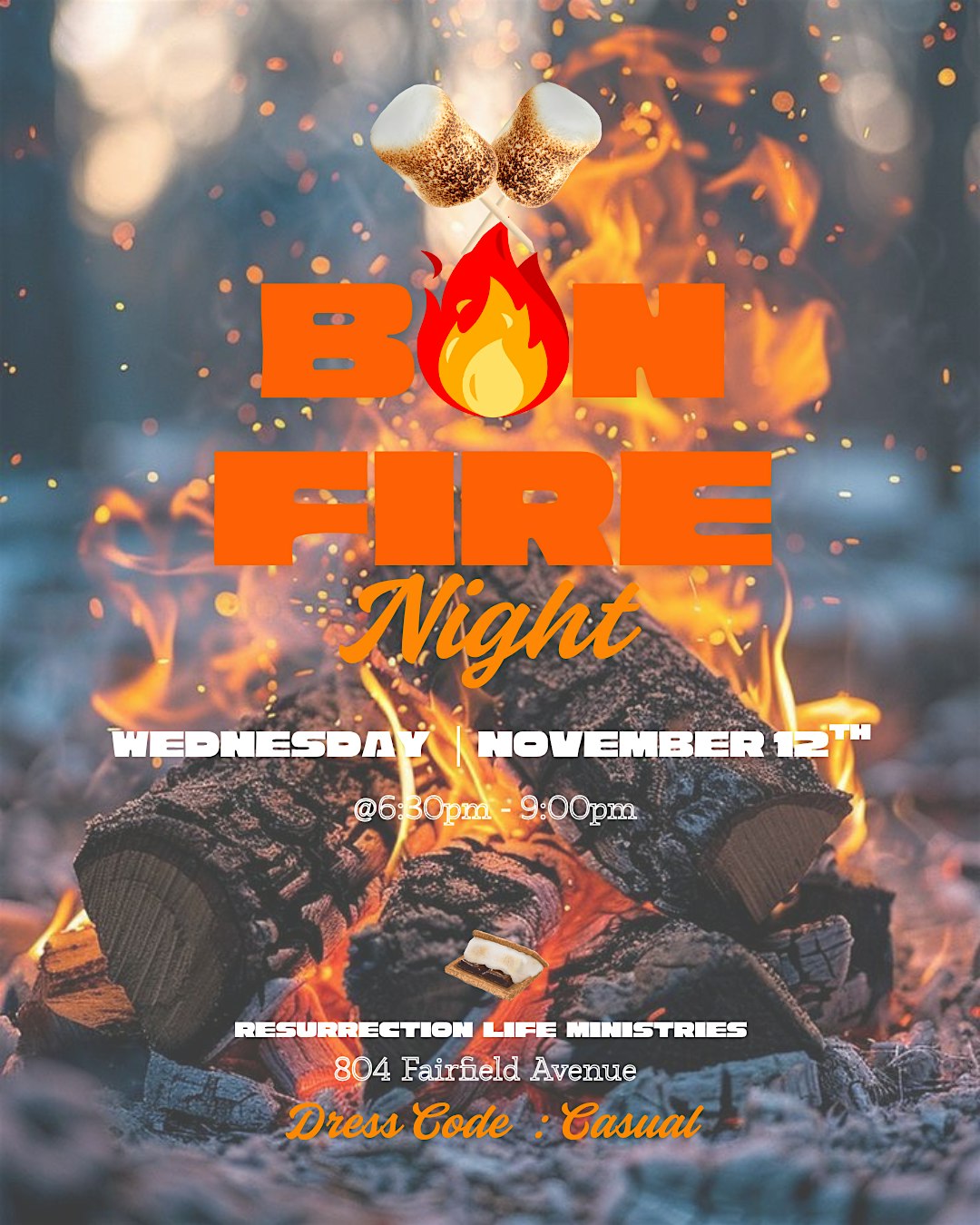 Bonfire Night at 804 Fairfield Ave – Bridgeport, CT