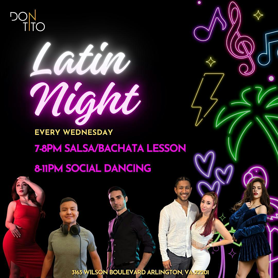 Latin Night @ Don Tito at Don Tito – Arlington, VA