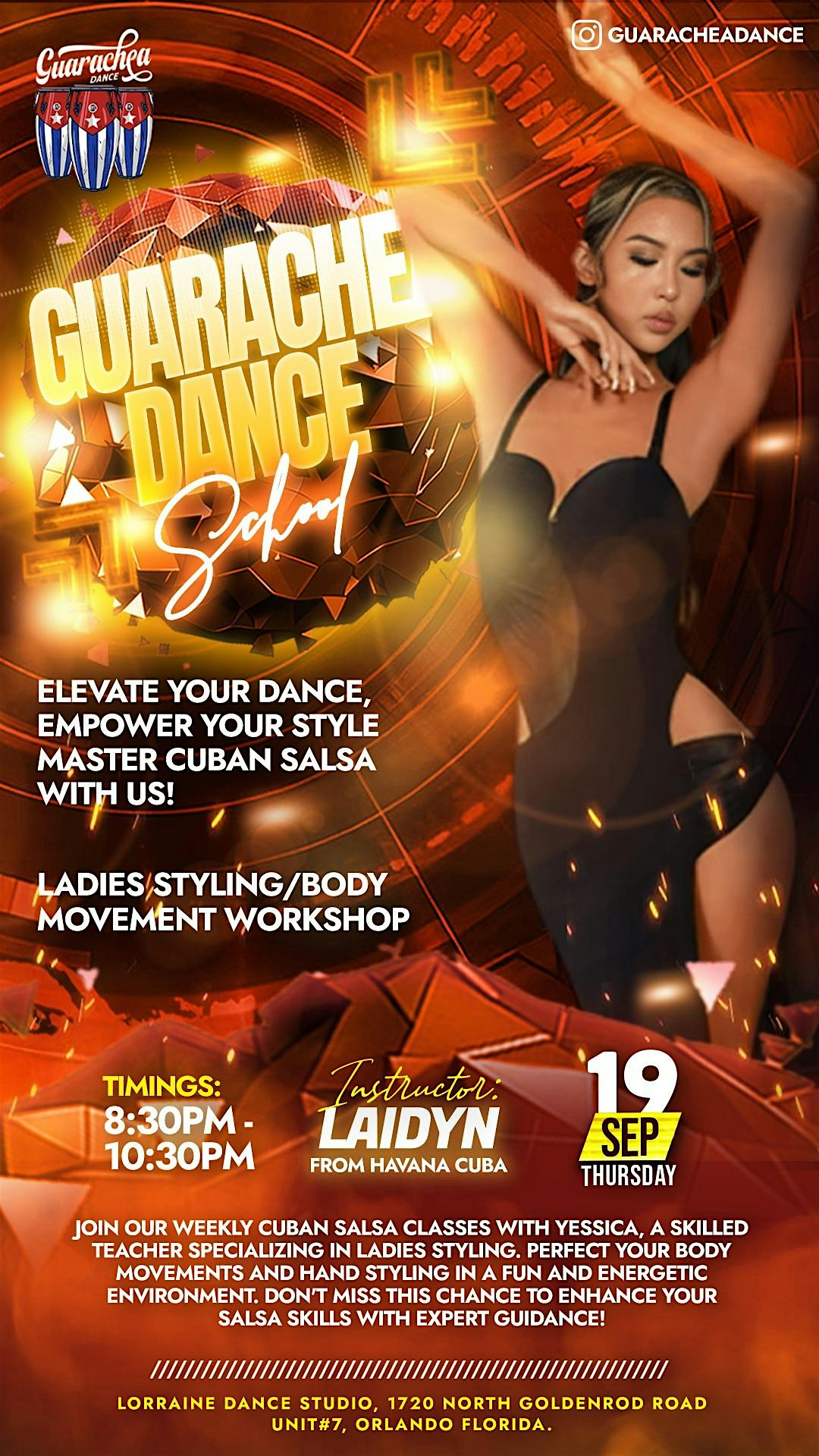 Salsa Dance Class – Orlando at Lorraine Dance Studio – Orlando, FL