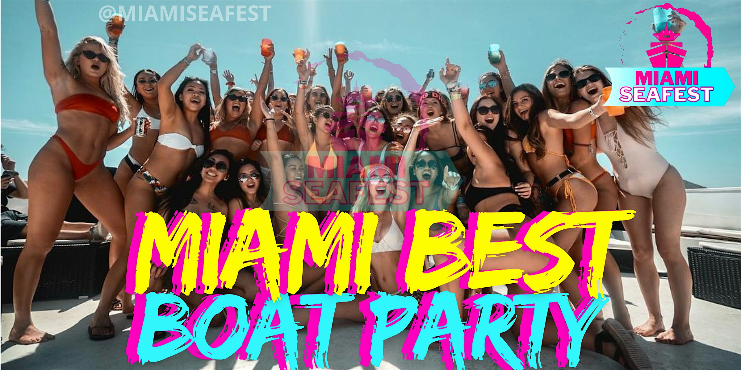 Party Boat – Boat Party Miami Summer 2025 Edition at Boat Party Miami – Miami, FL