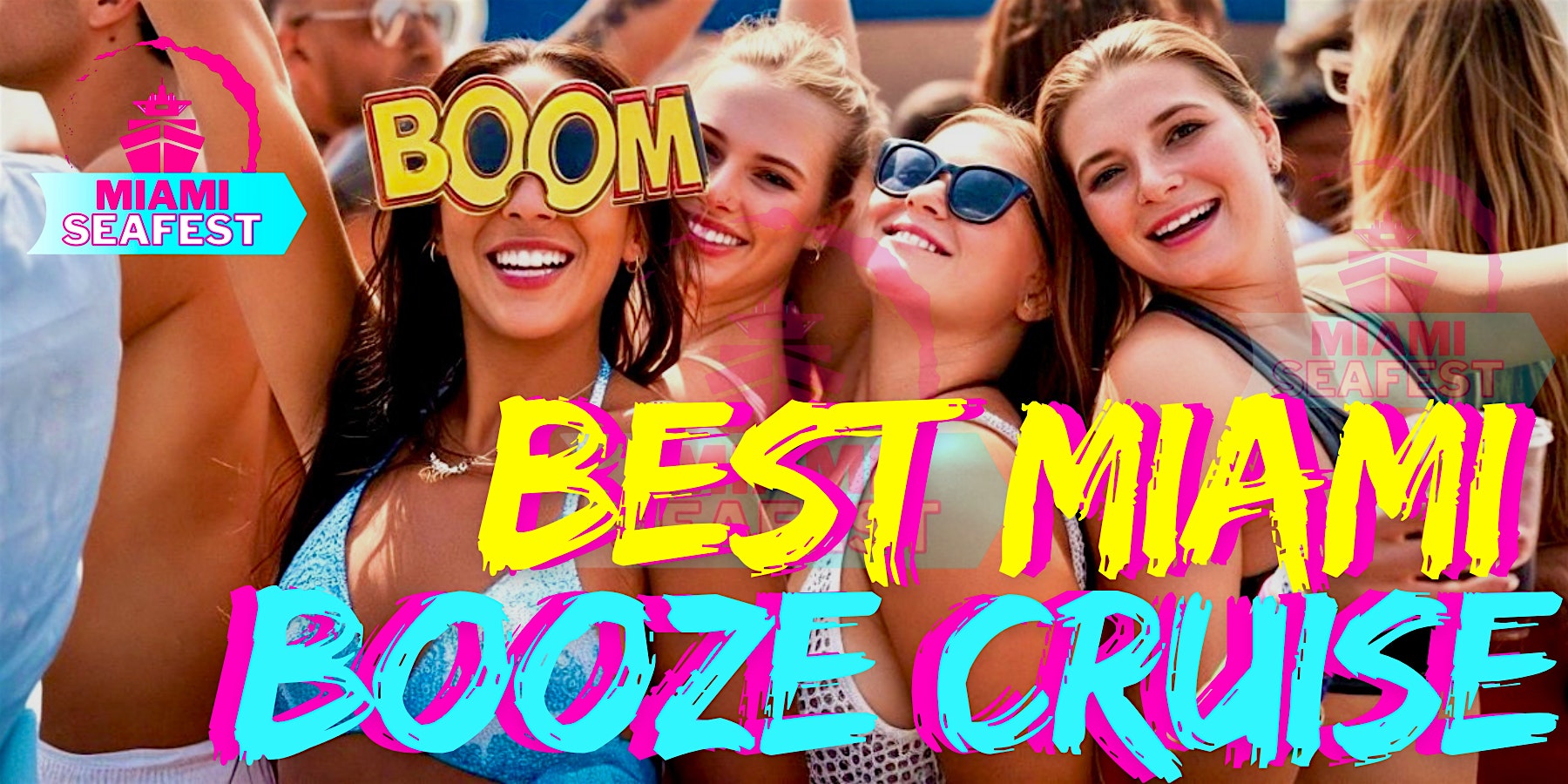 MIAMI BOOZE CRUISE – BOOZE CRUISE OPEN BAR at Booze Cruise Miami – Booze Cruise – Miami, FL