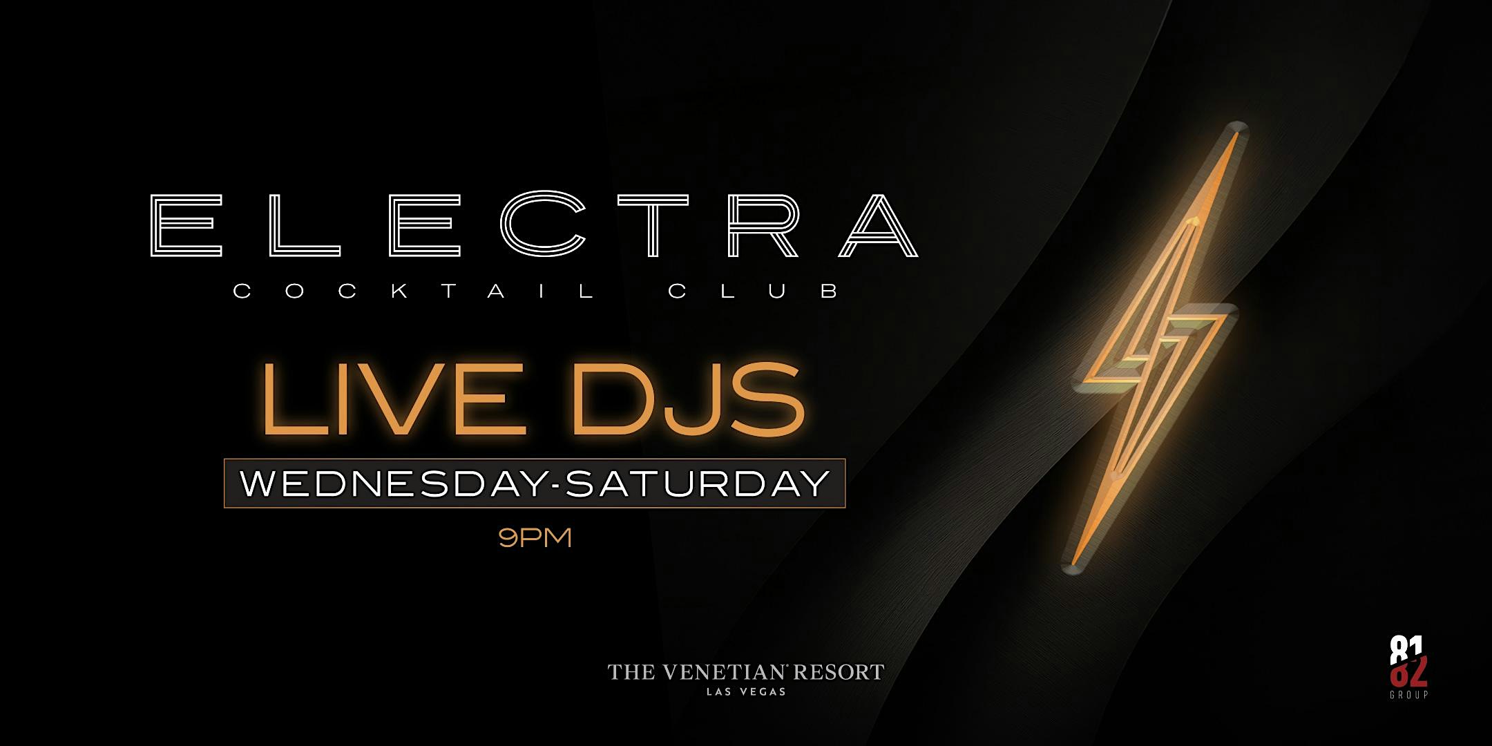 Electra Live DJs at Electra Cocktail Club, South Las Vegas Boulevard, Las Vegas, NV, USA – Las Vegas, NV