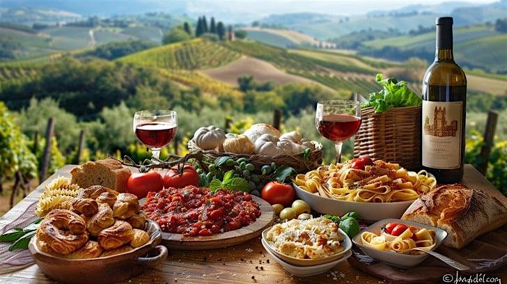 Night in Tuscany Cooking Class at A Cut Above | Catering | Classes | Events – Carmel, IN