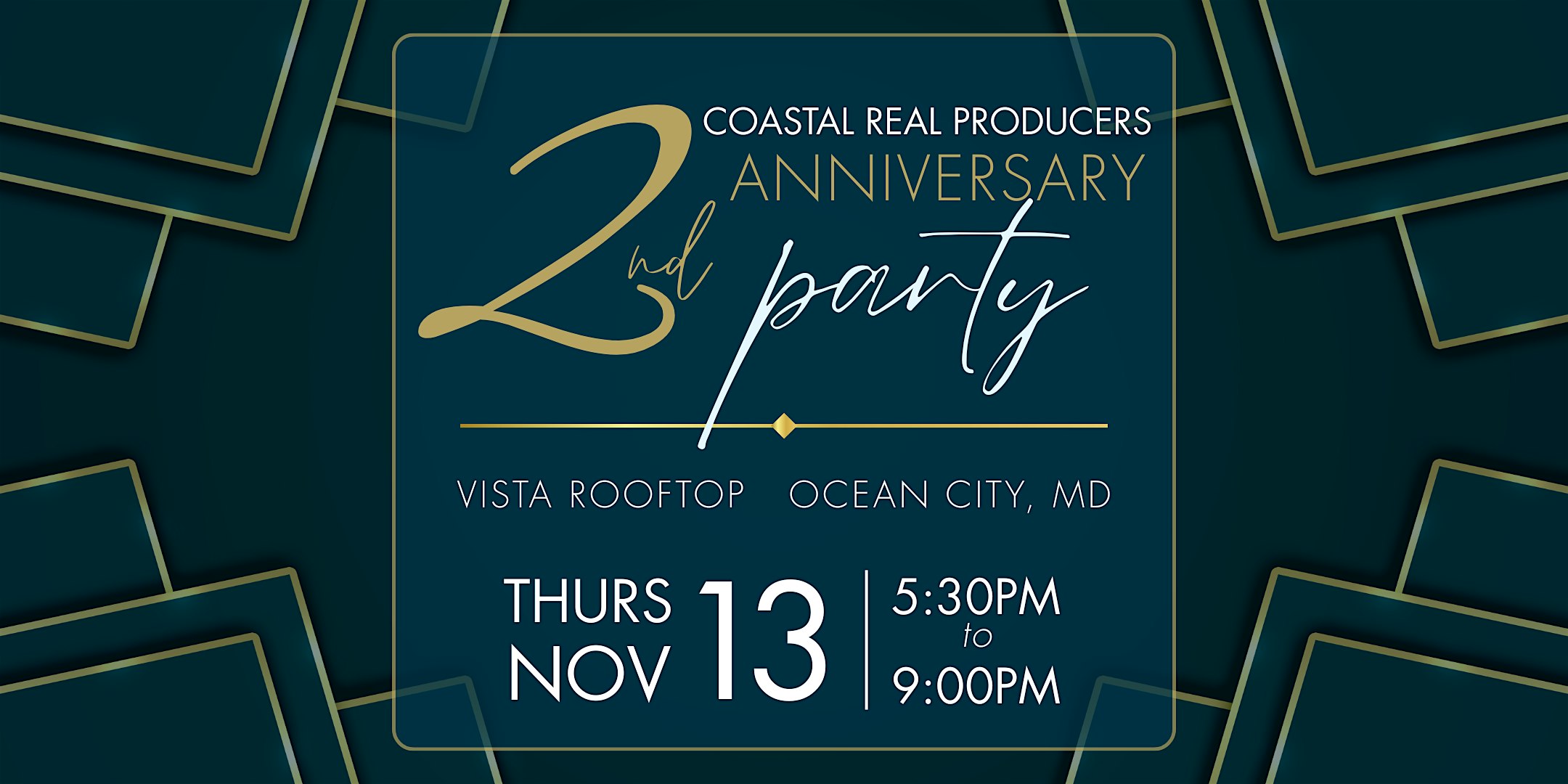 2nd Anniversary Party at Vista Rooftop – Ocean City, MD