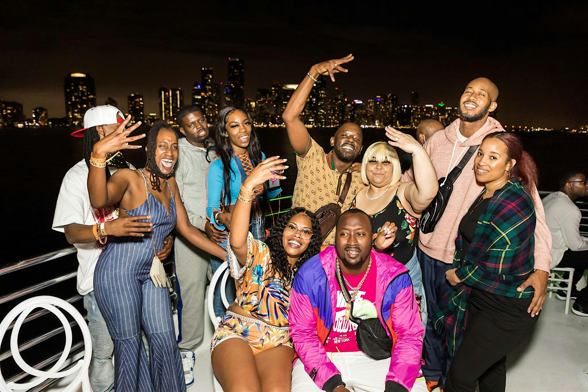 BEST HIP HOP YACHT PARTY MIAMI + OPEN BAR at 401 Biscayne Blvd – Miami, FL