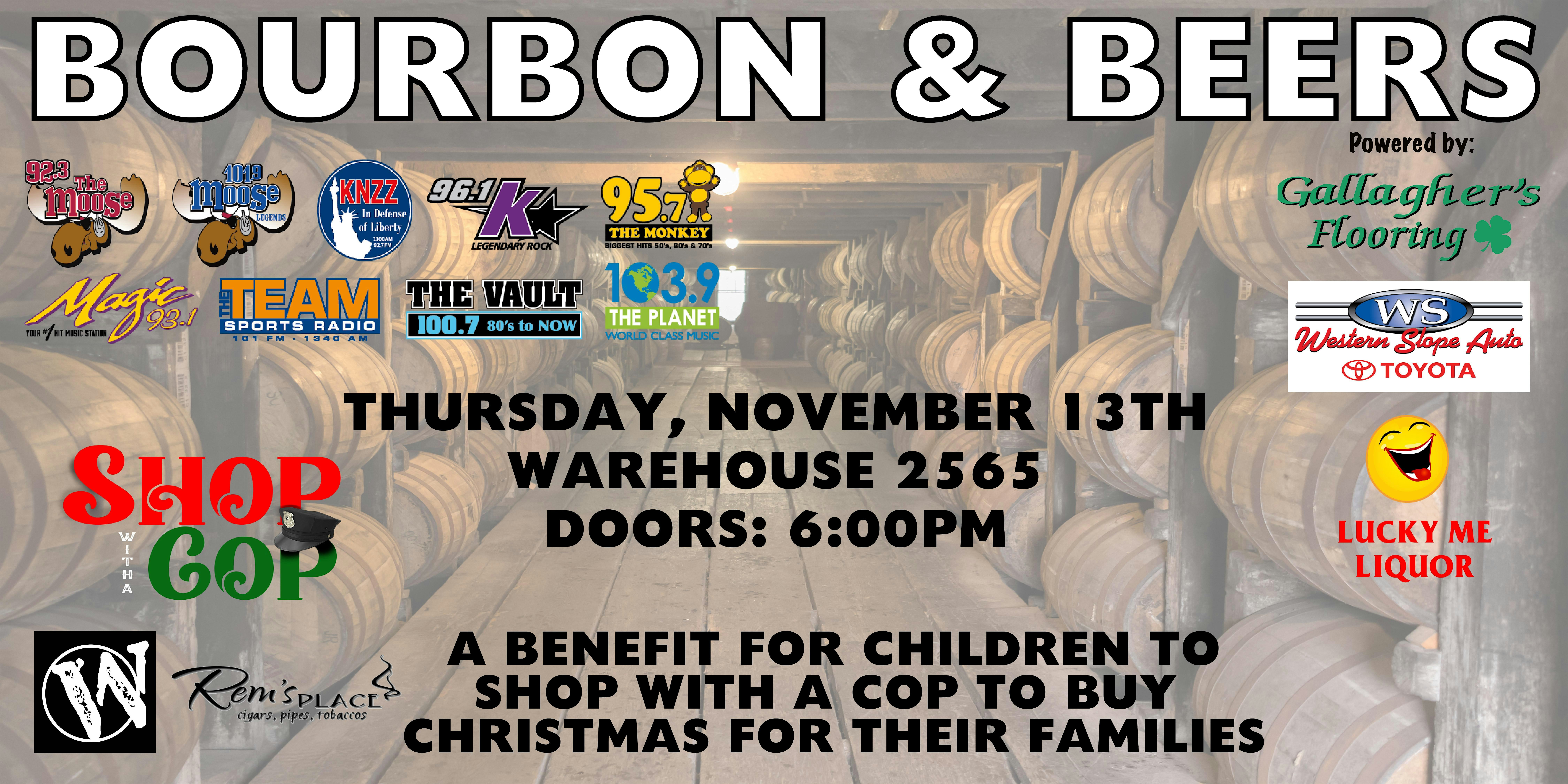 BOURBON & BEERS at Warehouse25sixty-five Kitchen + Bar – Grand Junction, CO