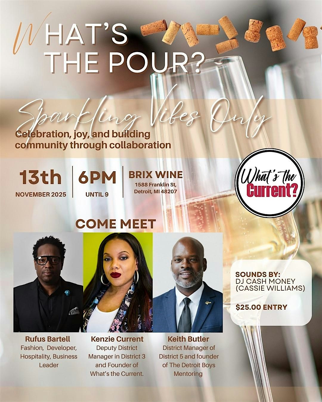 What’s The Pour? at Brix Wine – Detroit, MI