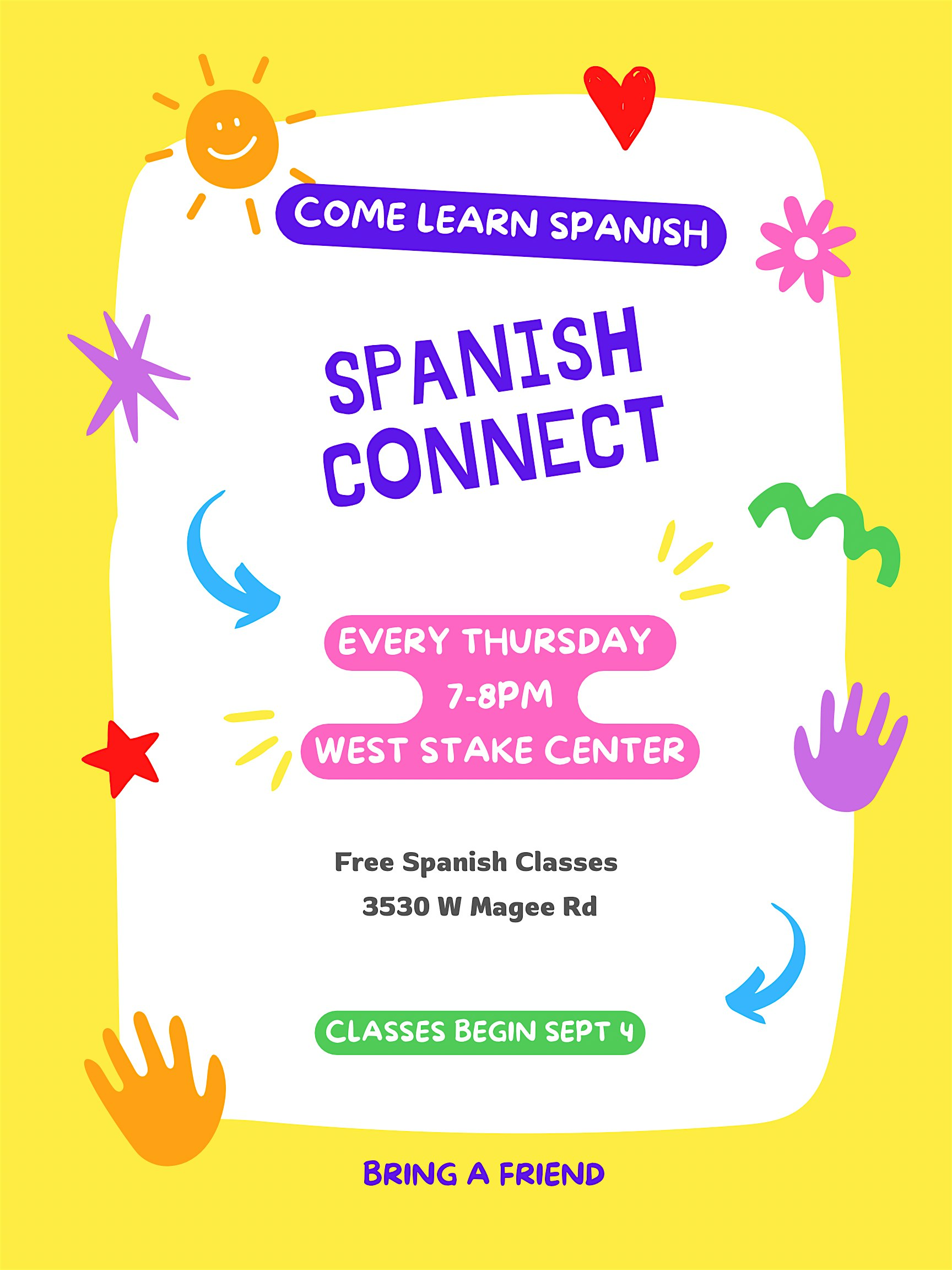 Spanish Connect – Come Learn Spanish! at The Church of Jesus Christ of Latter-day Saints – Tucson, AZ