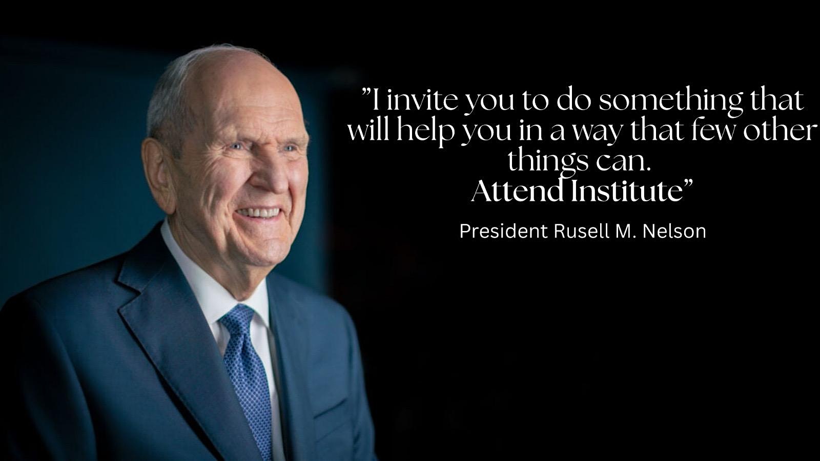 Multi-Stake Institute at Multi-Stake Building (MSB) – Provo, UT