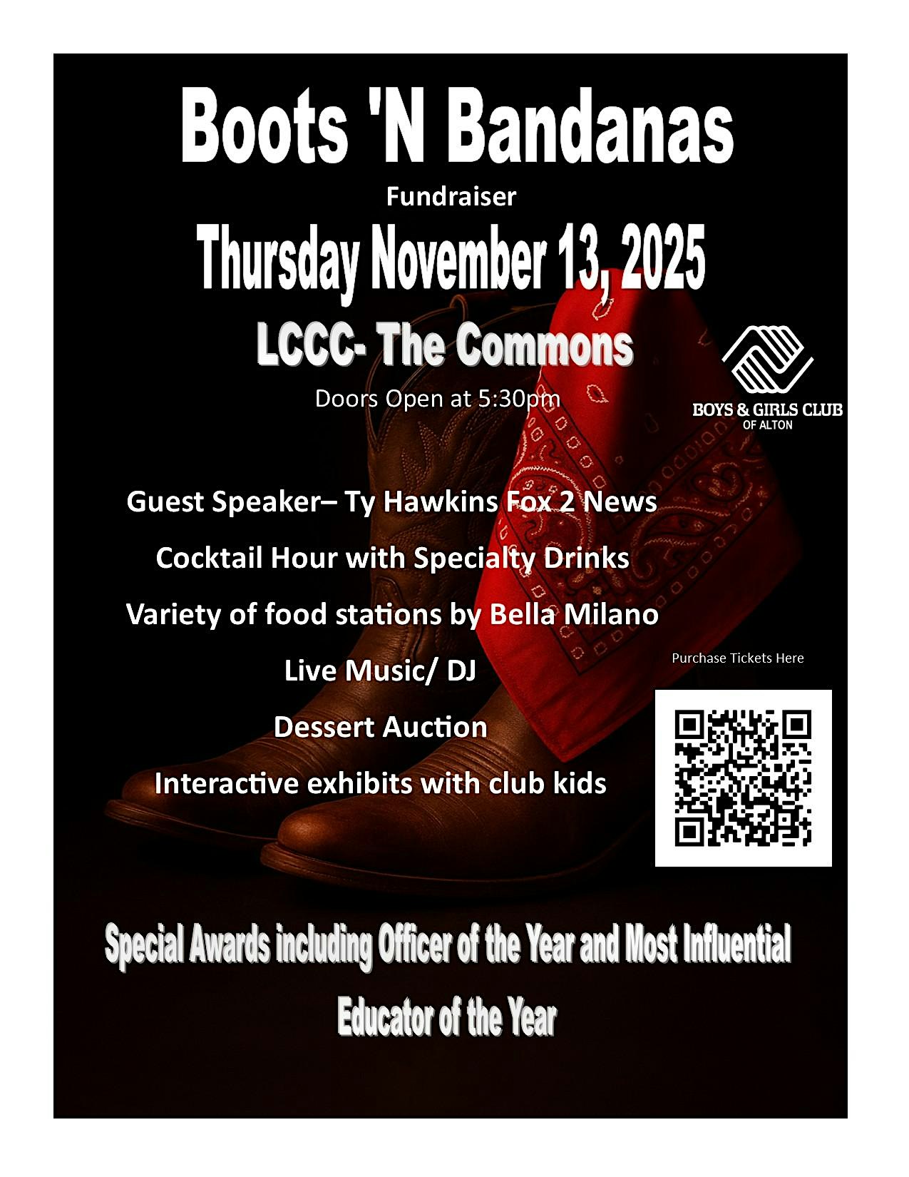 Boots ‘N Bandanas at Lewis and Clark Community College – Godfrey, IL