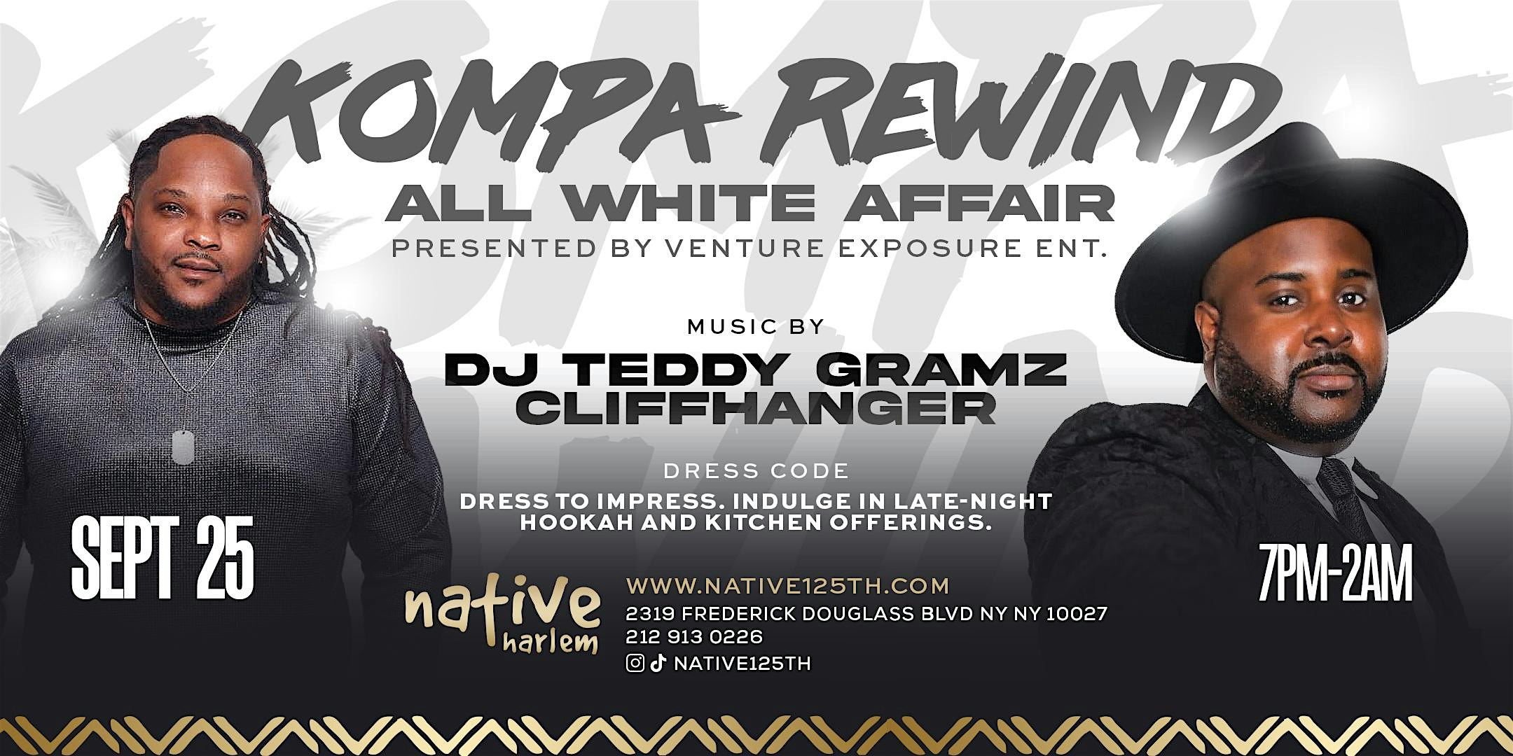 KOMPA REWIND at Native Harlem – New York, NY