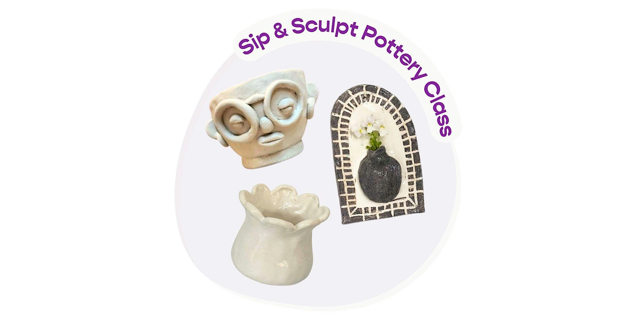 Sip & Sculpt Pottery at Bruz Off Fax – Denver, CO
