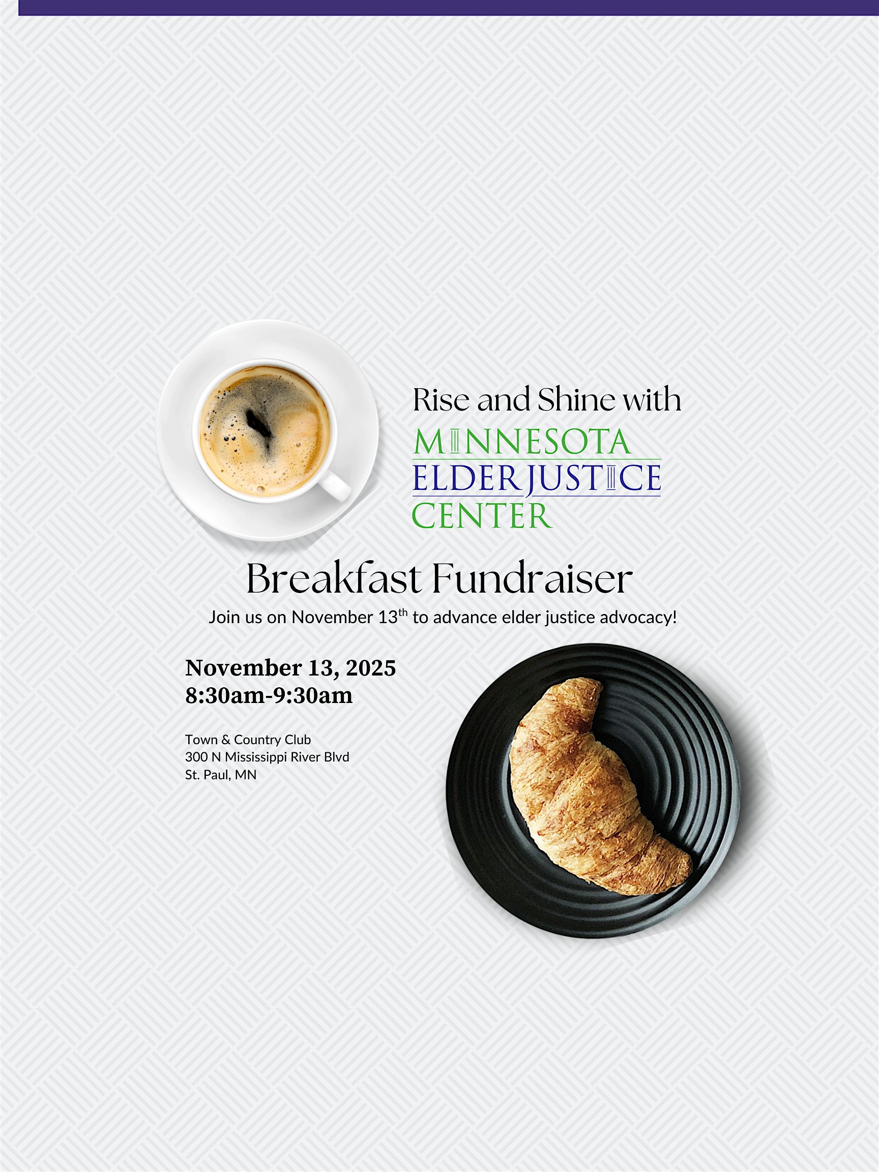 Rise and Shine Breakfast Fundraiser at The Town & Country Club – Saint Paul, MN