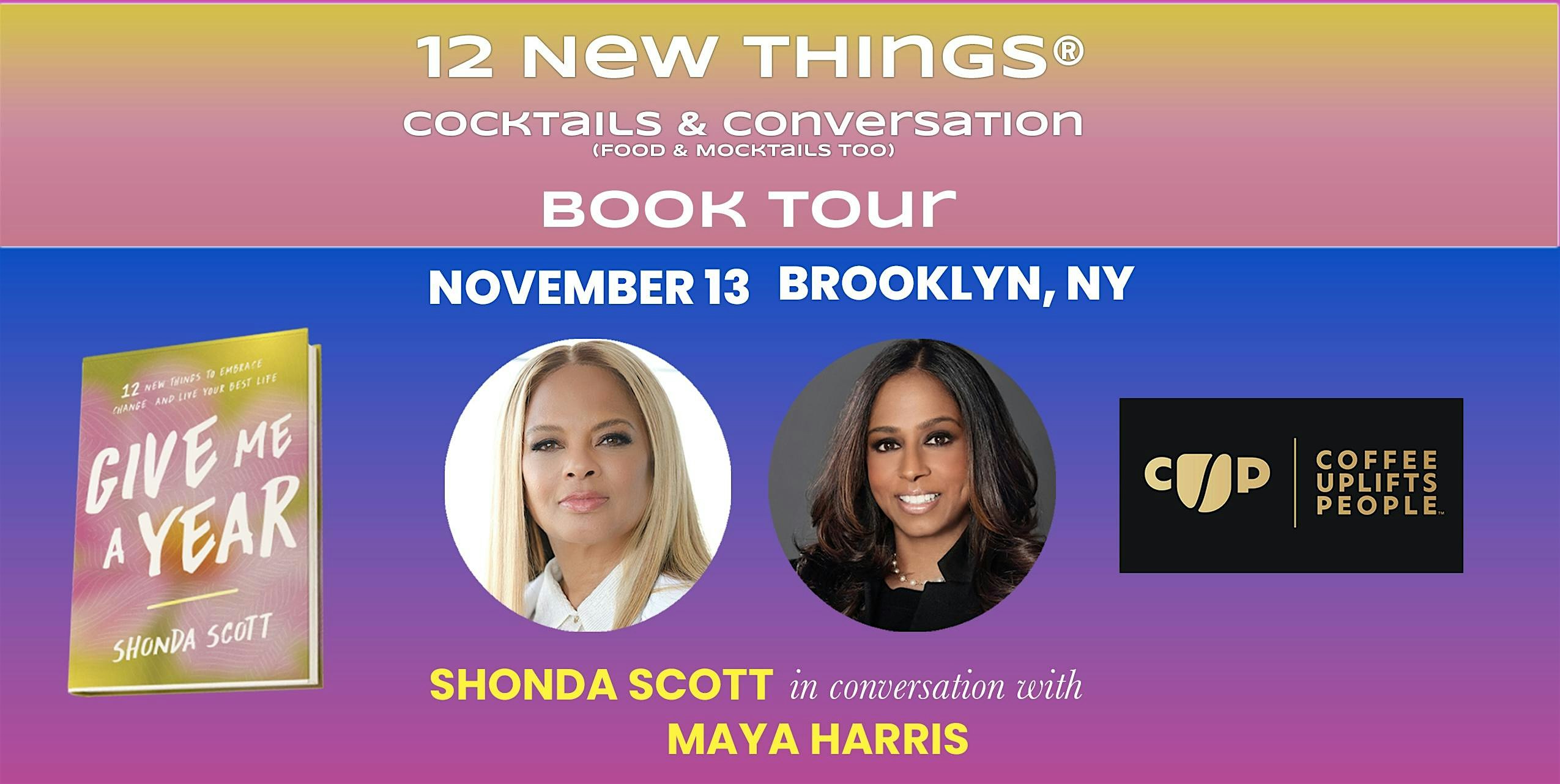 Give Me A Year Book Tour Brooklyn, NY at 1107 Bedford Ave – Brooklyn, NY