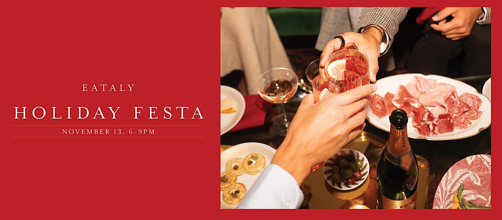 Holiday Festa at Eataly Boston – Boston, MA